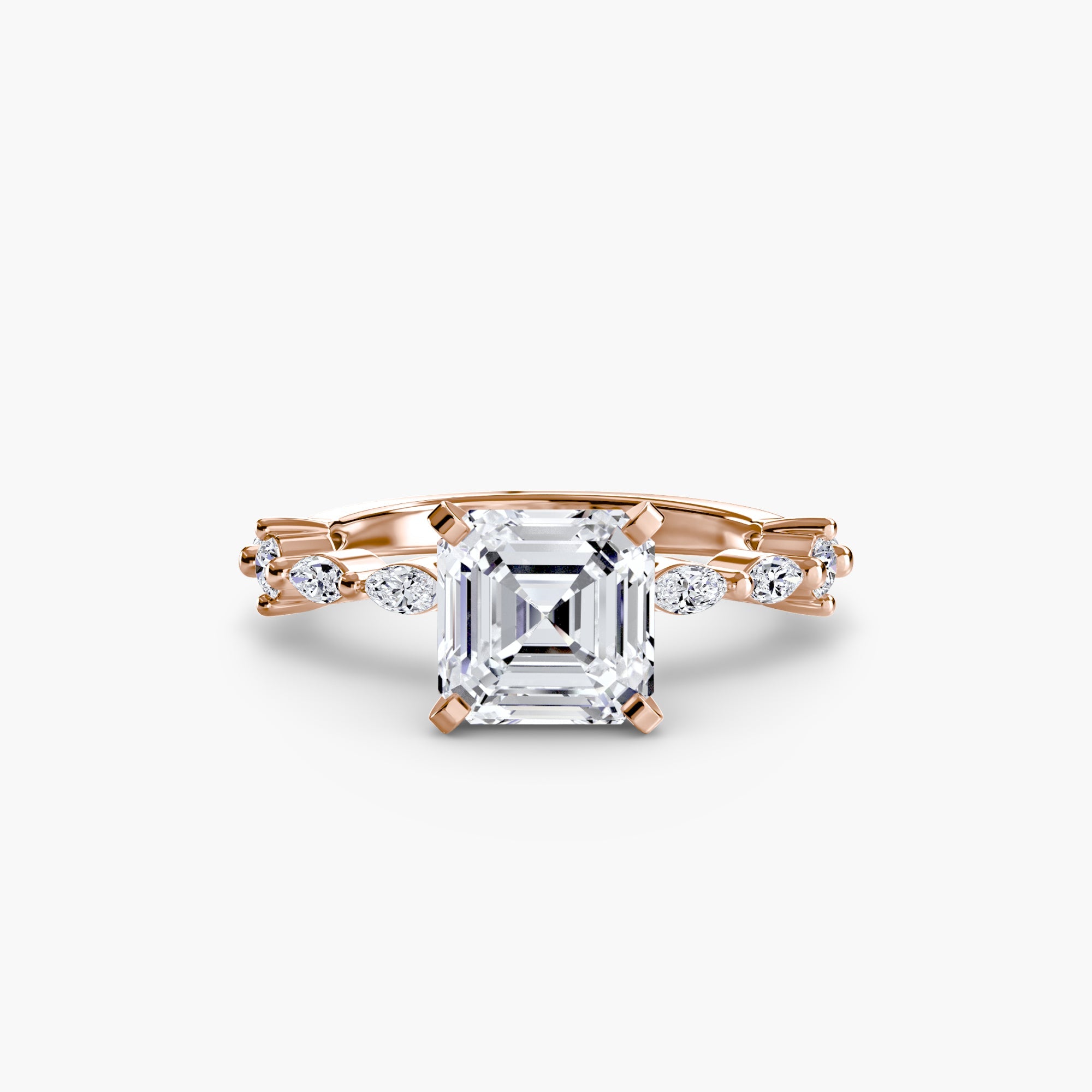 Solitaire with Eternity Pavé EclectiCarat