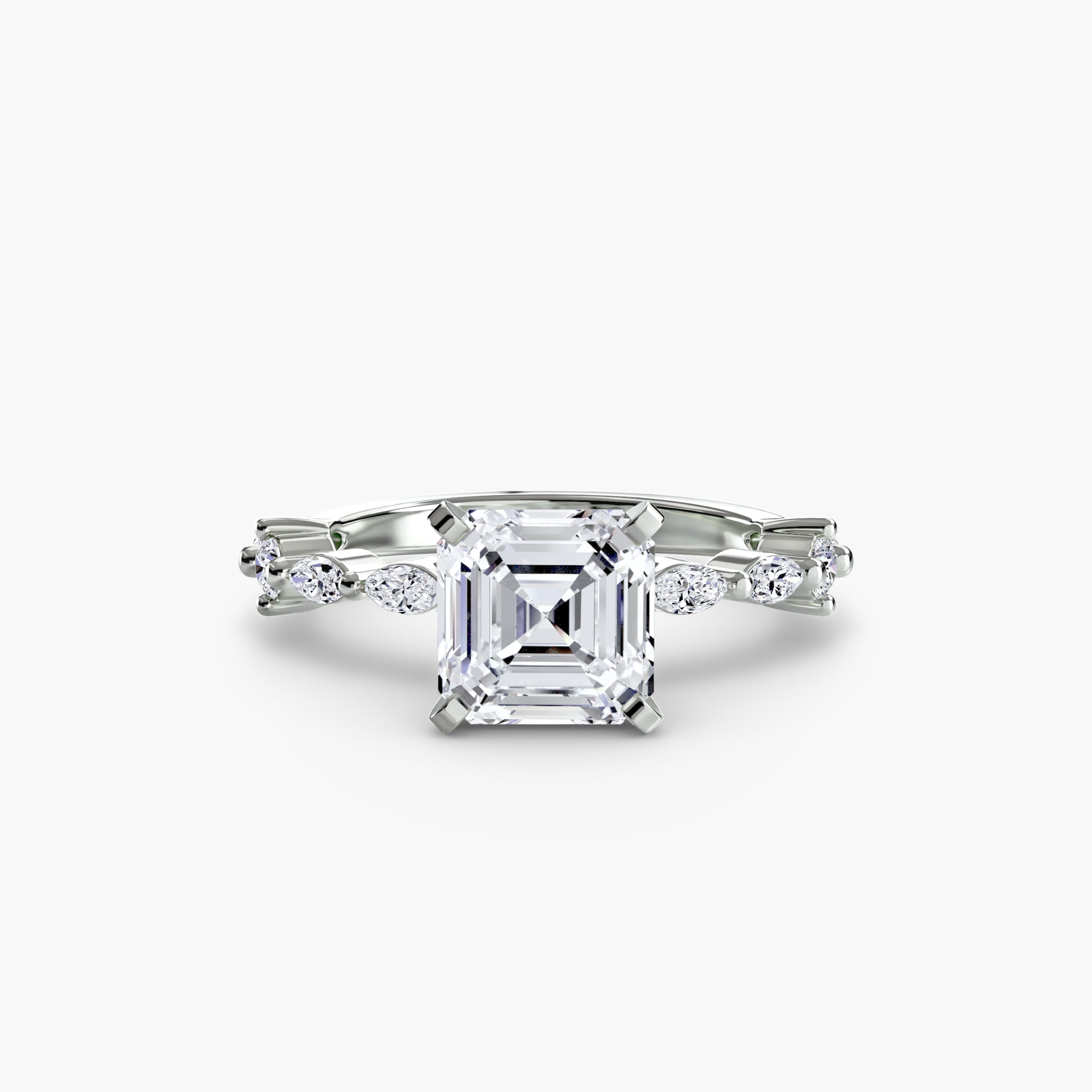 Solitaire with Eternity Pavé EclectiCarat
