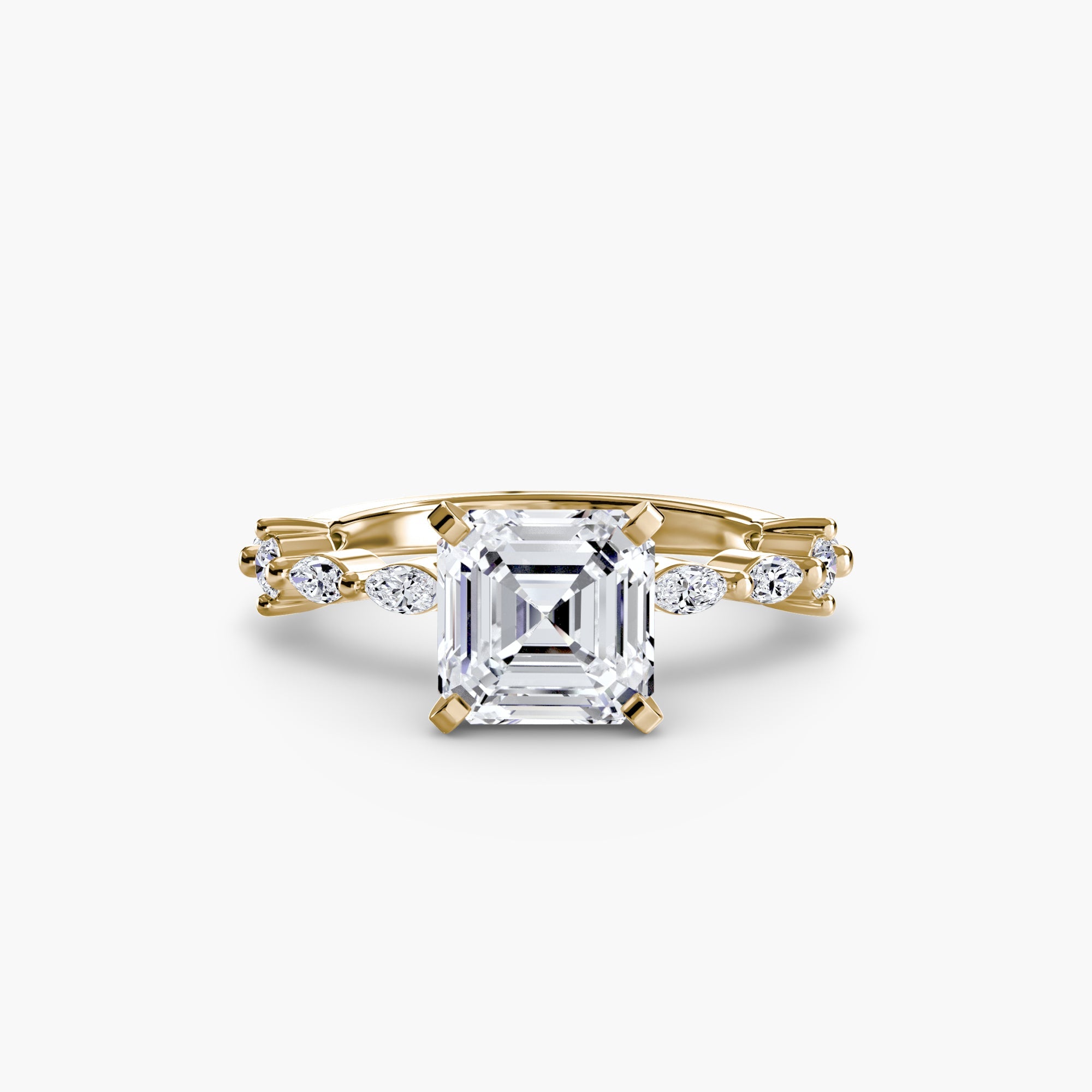 Solitaire with Eternity Pavé EclectiCarat