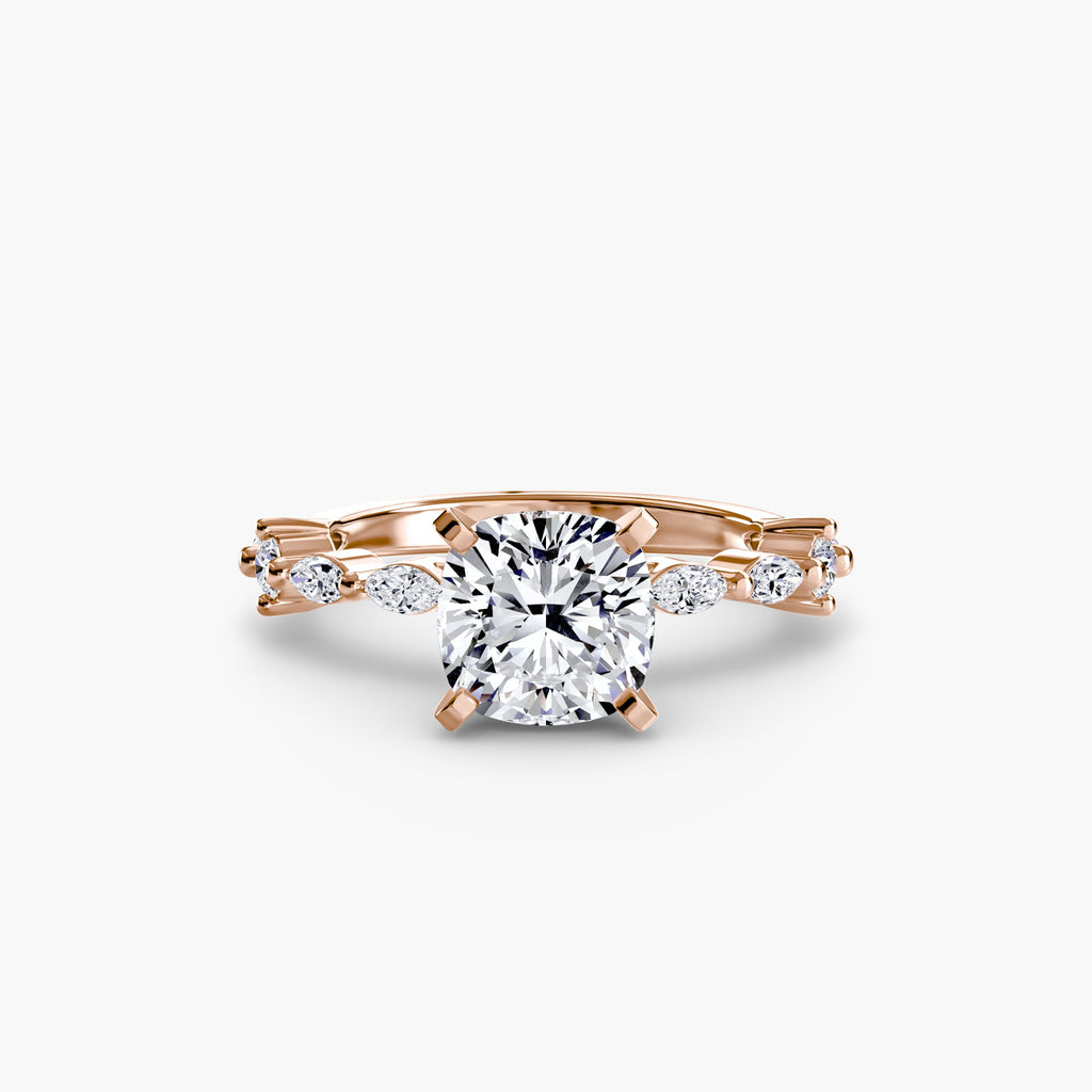 Solitaire with Eternity Pavé EclectiCarat