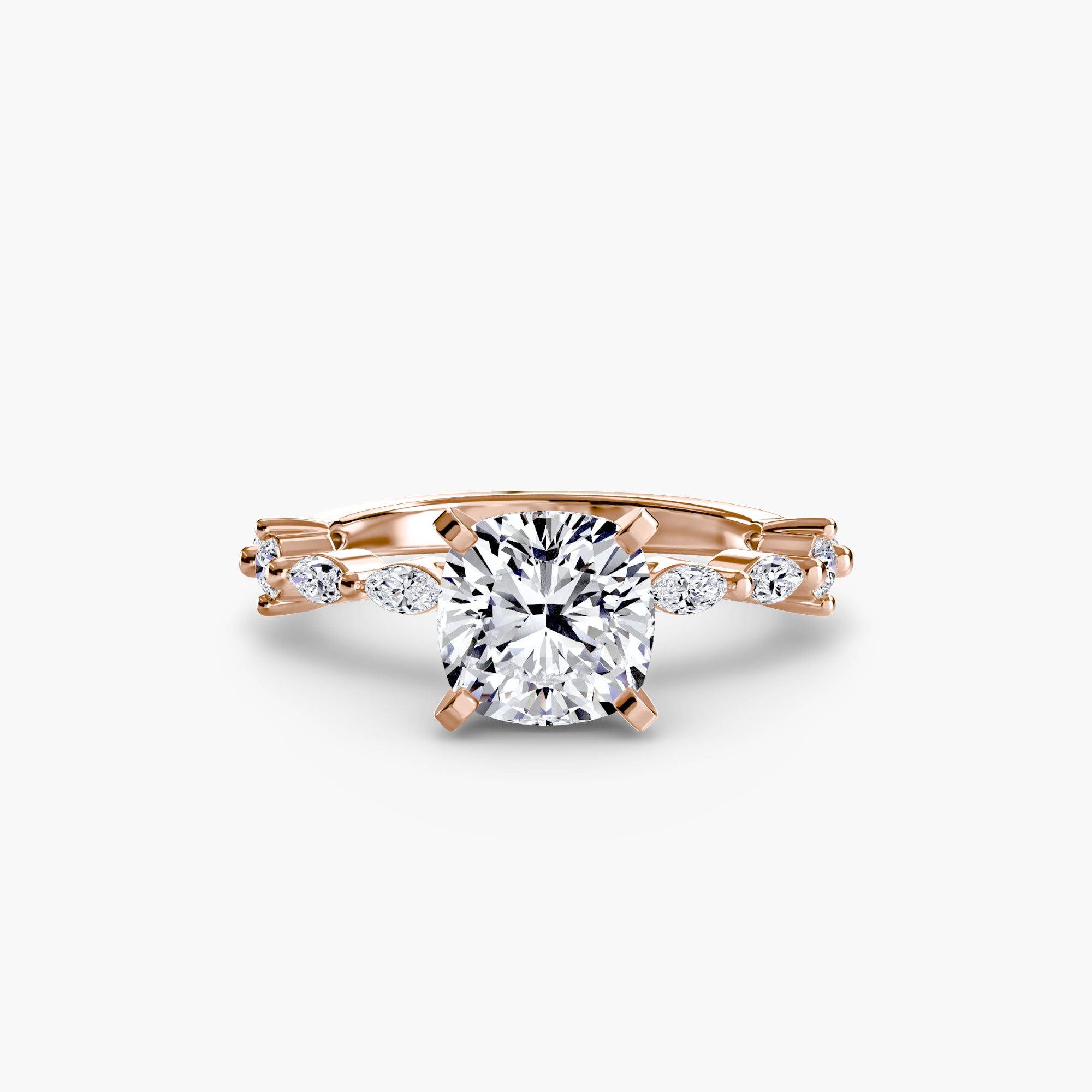 Solitaire with Eternity Pavé EclectiCarat
