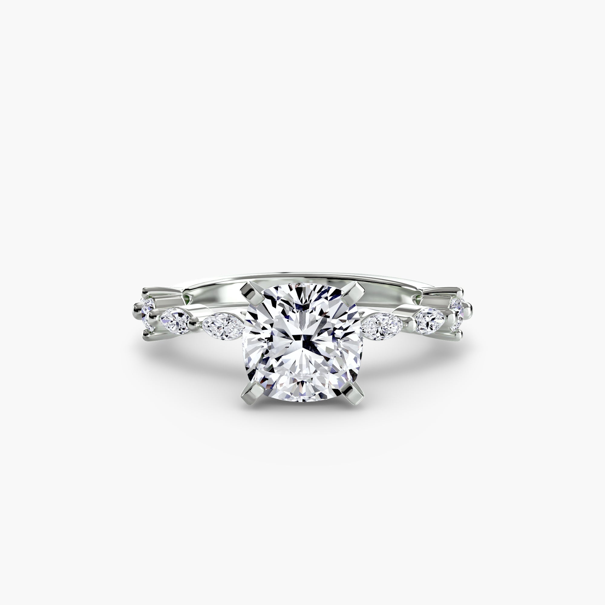 Solitaire with Eternity Pavé EclectiCarat