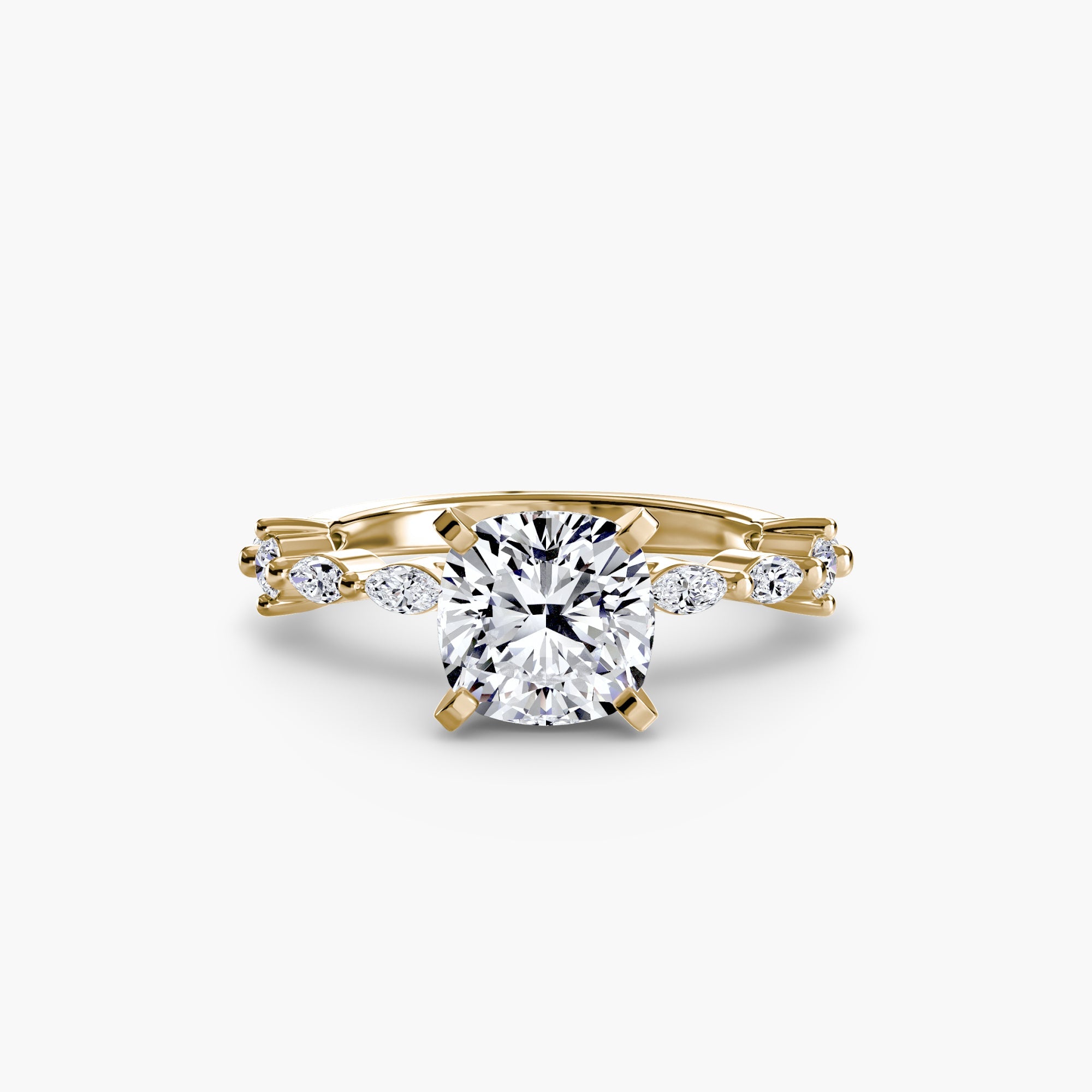 Solitaire with Eternity Pavé EclectiCarat