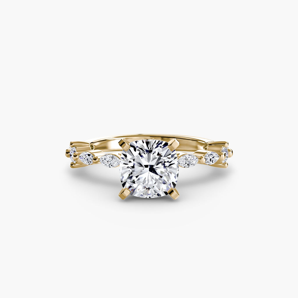 Solitaire with Eternity Pavé EclectiCarat