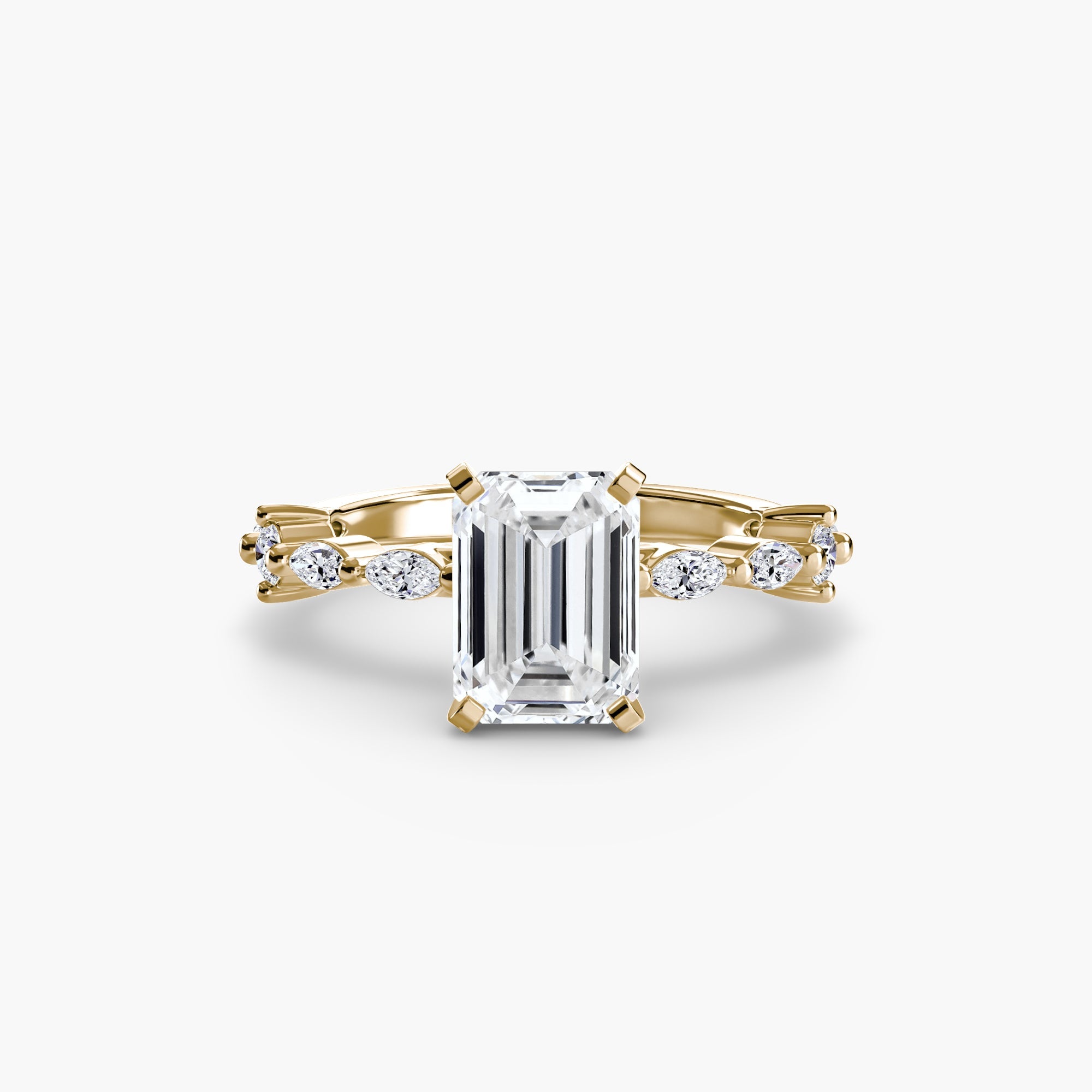 Solitaire with Eternity Pavé EclectiCarat
