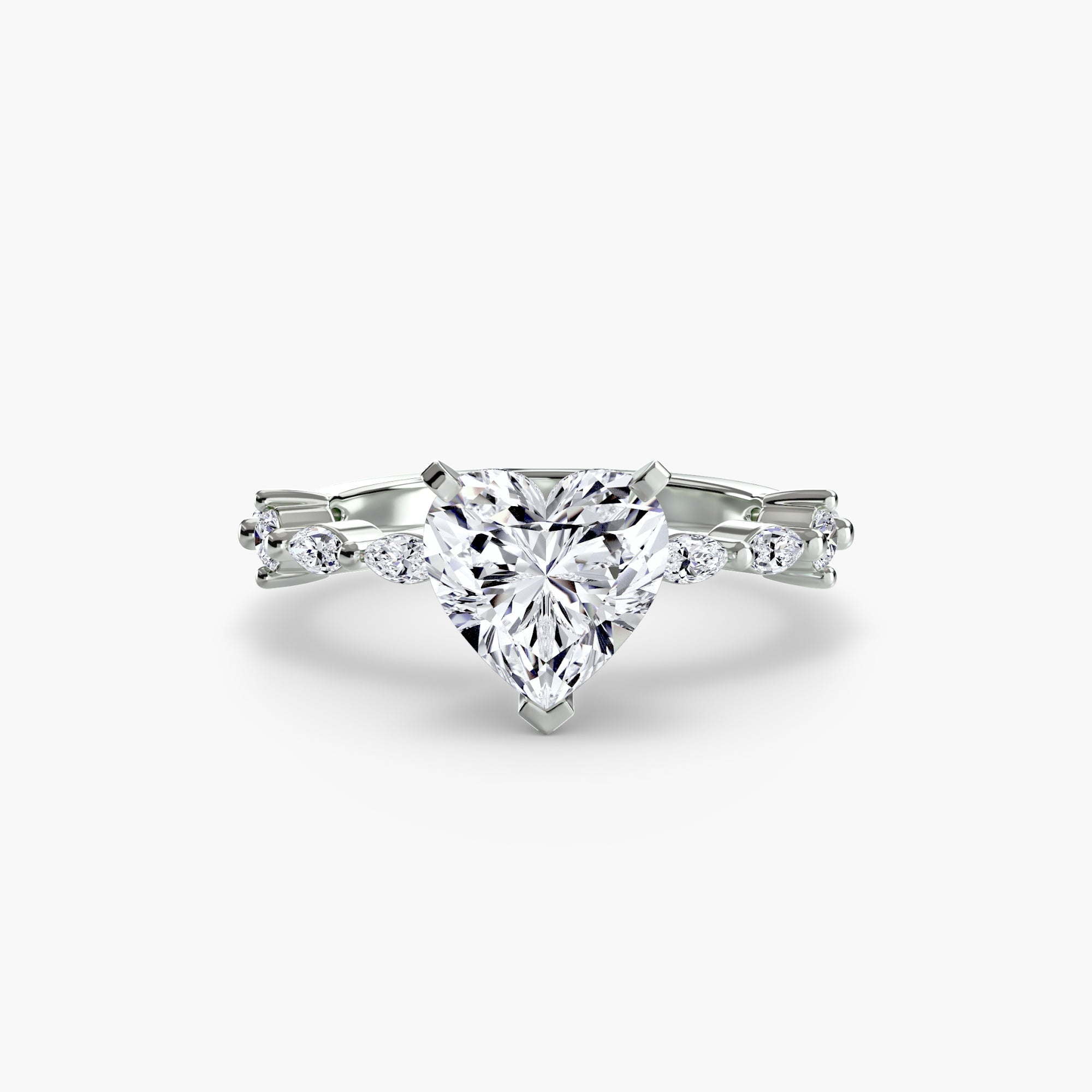 Solitaire with Eternity Pavé EclectiCarat