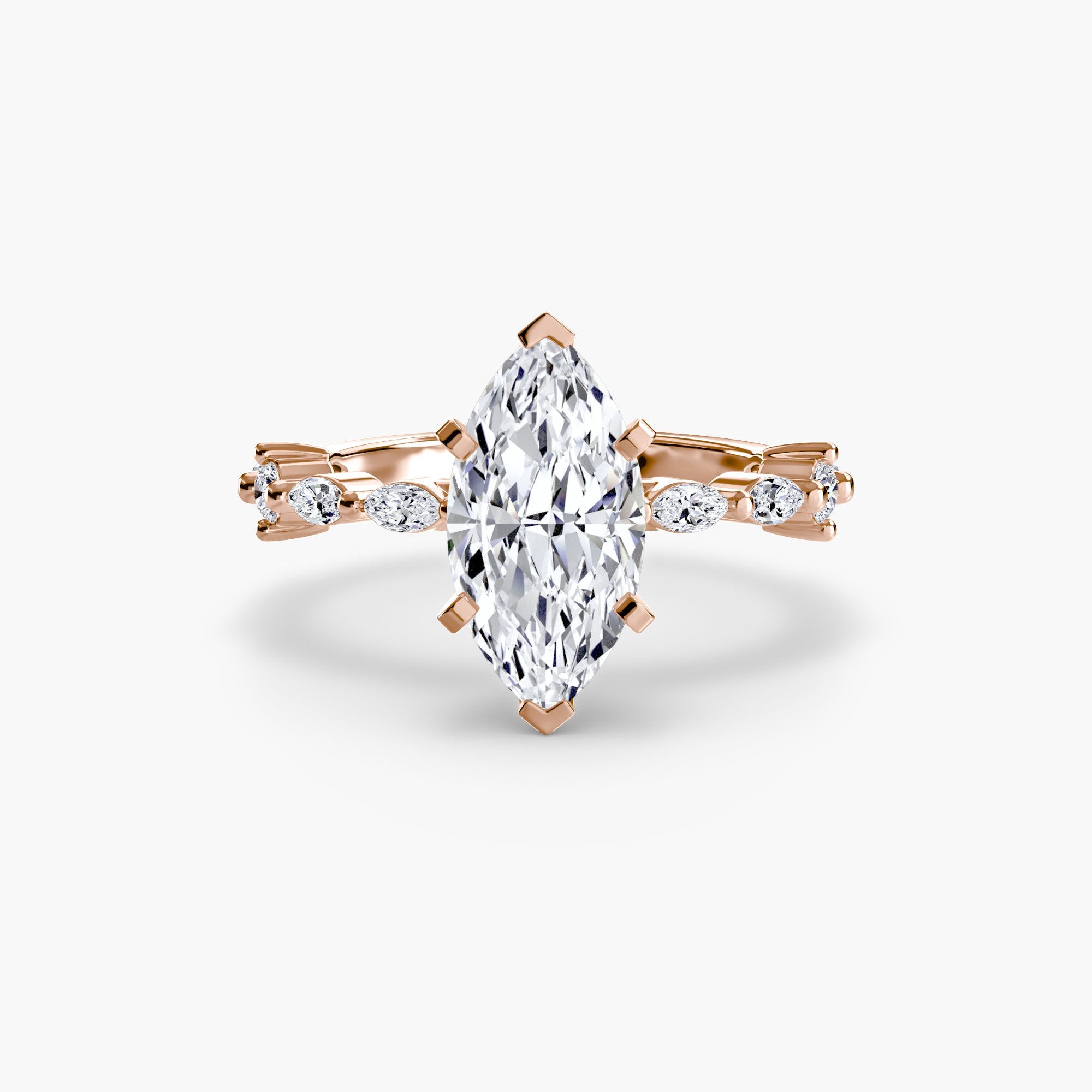 Solitaire with Eternity Pavé EclectiCarat