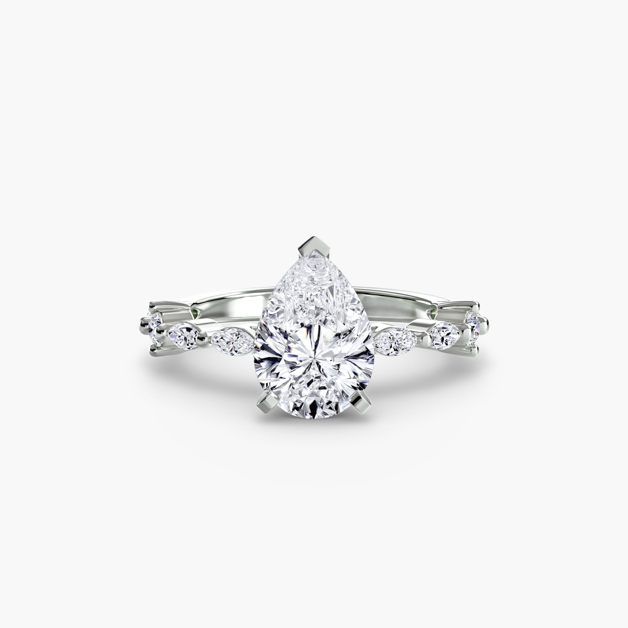 Solitaire with Eternity Pavé EclectiCarat