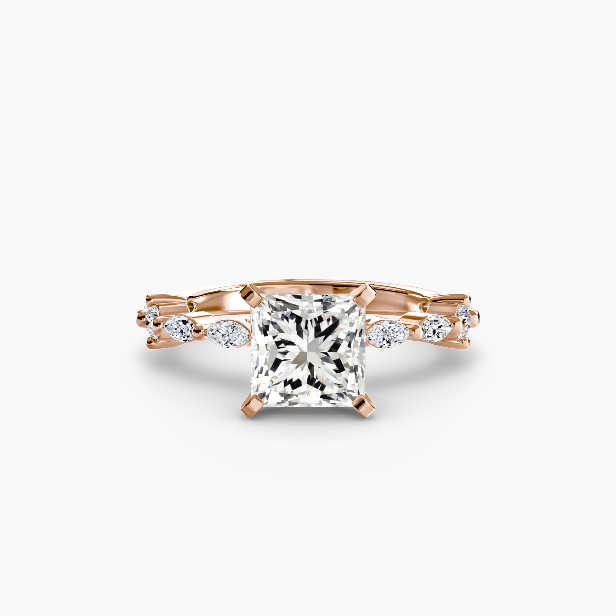 Solitaire with Eternity Pavé EclectiCarat