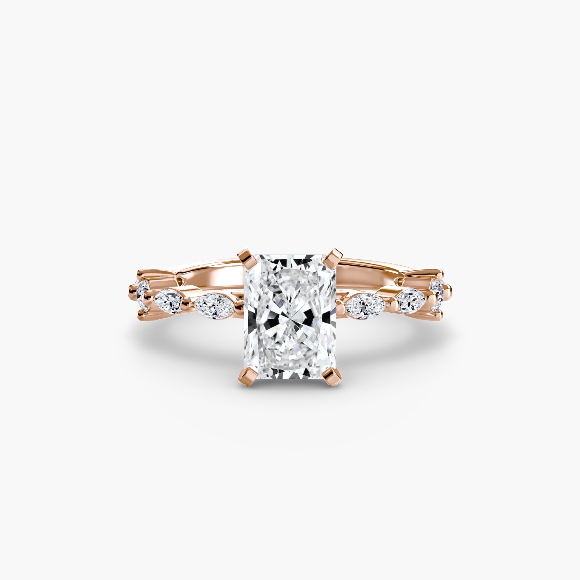 Solitaire with Eternity Pavé EclectiCarat