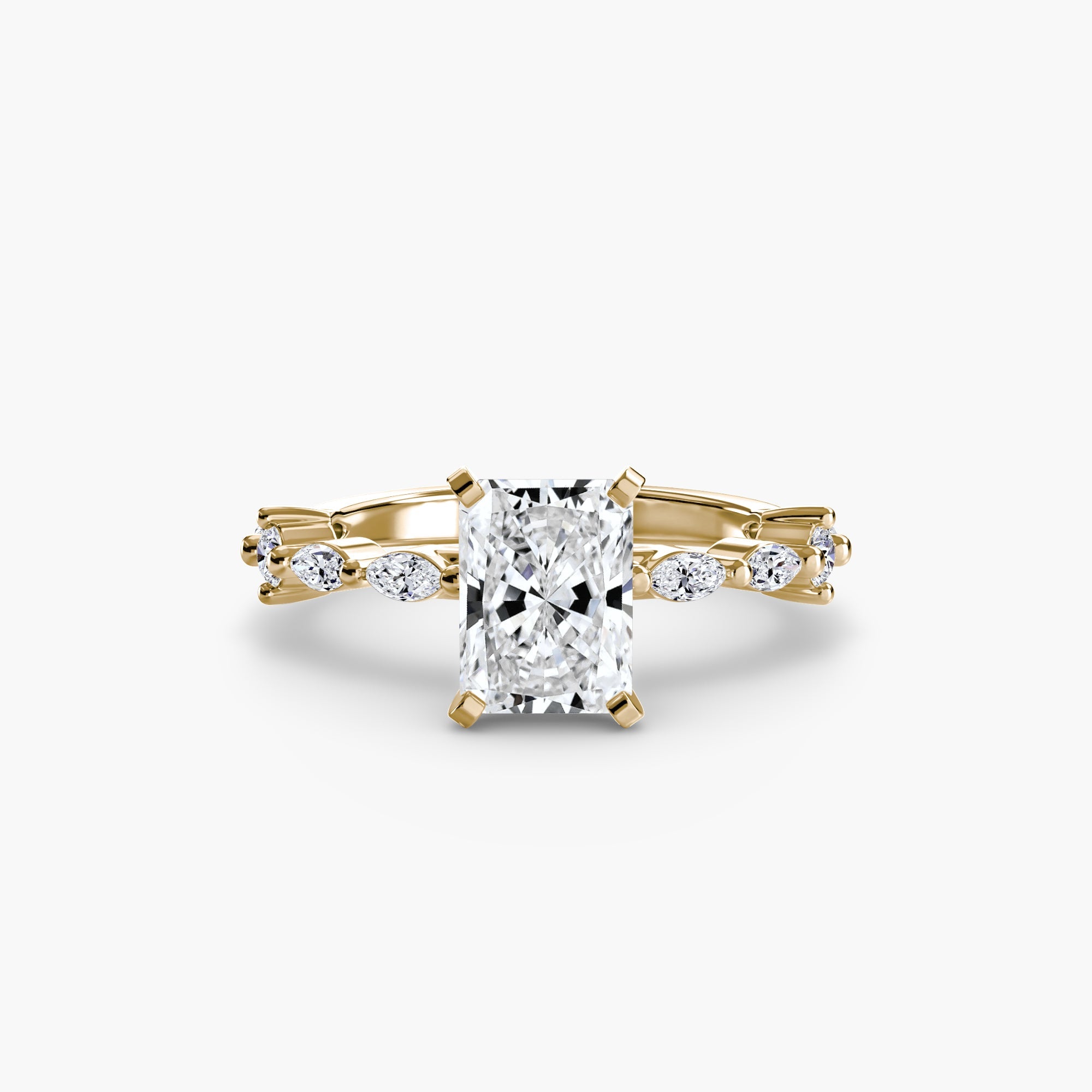 Solitaire with Eternity Pavé EclectiCarat