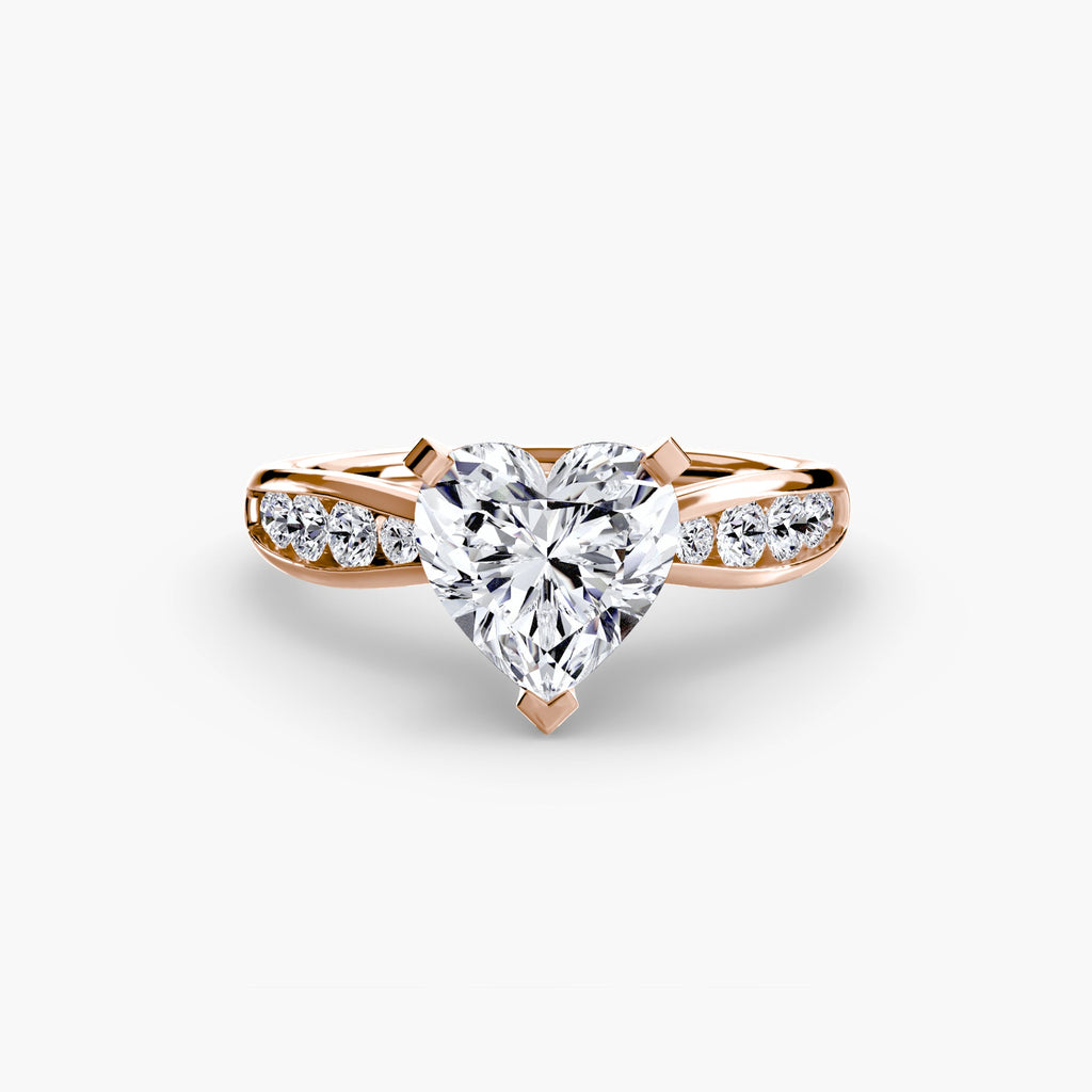 Solitaire with Pavé 3 EclectiCarat