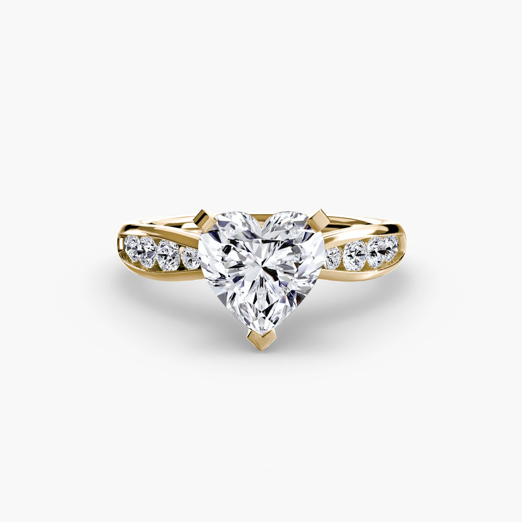 Solitaire with Pavé 3 EclectiCarat