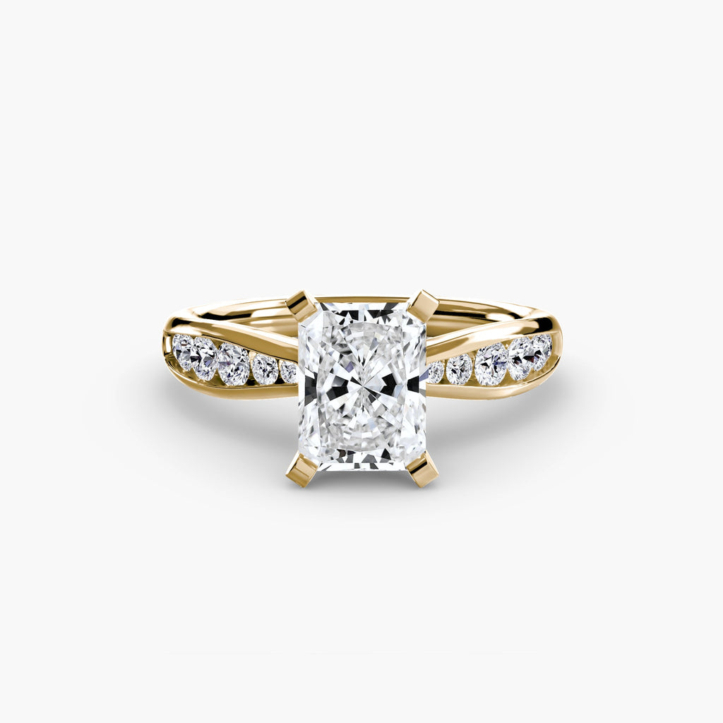 Solitaire with Pavé 3 EclectiCarat