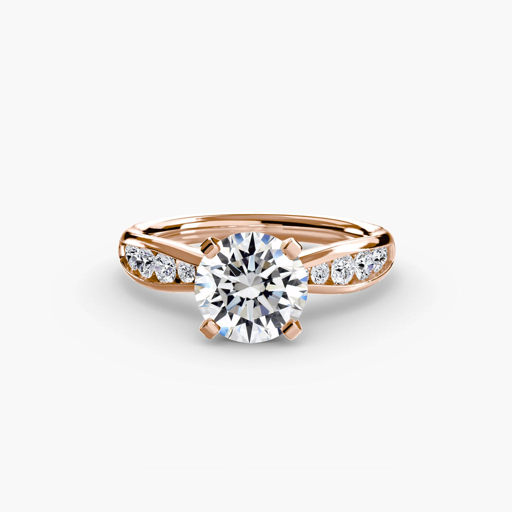 Solitaire with Pavé 3 EclectiCarat