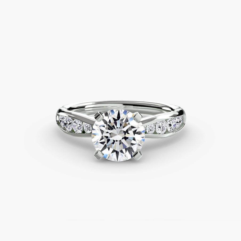 Solitaire with Pavé 3 EclectiCarat