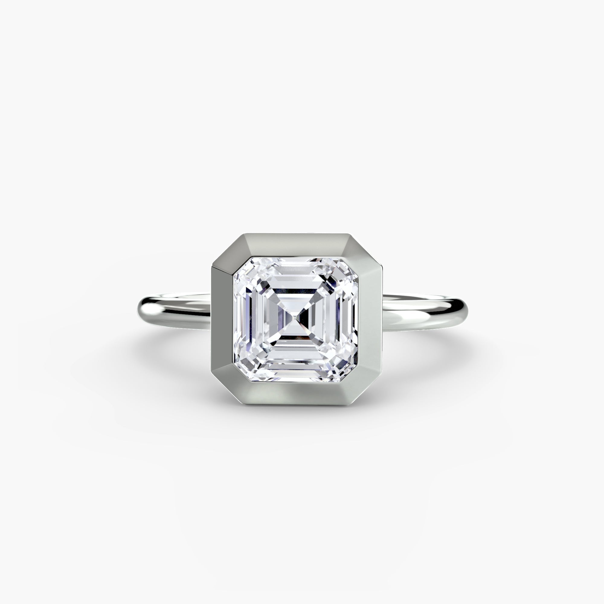 The Bezel Set Solitaire EclectiCarat