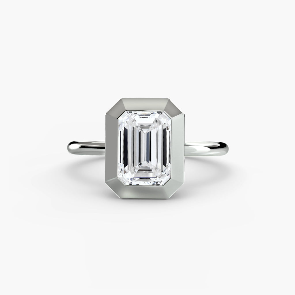 The Bezel Set Solitaire EclectiCarat