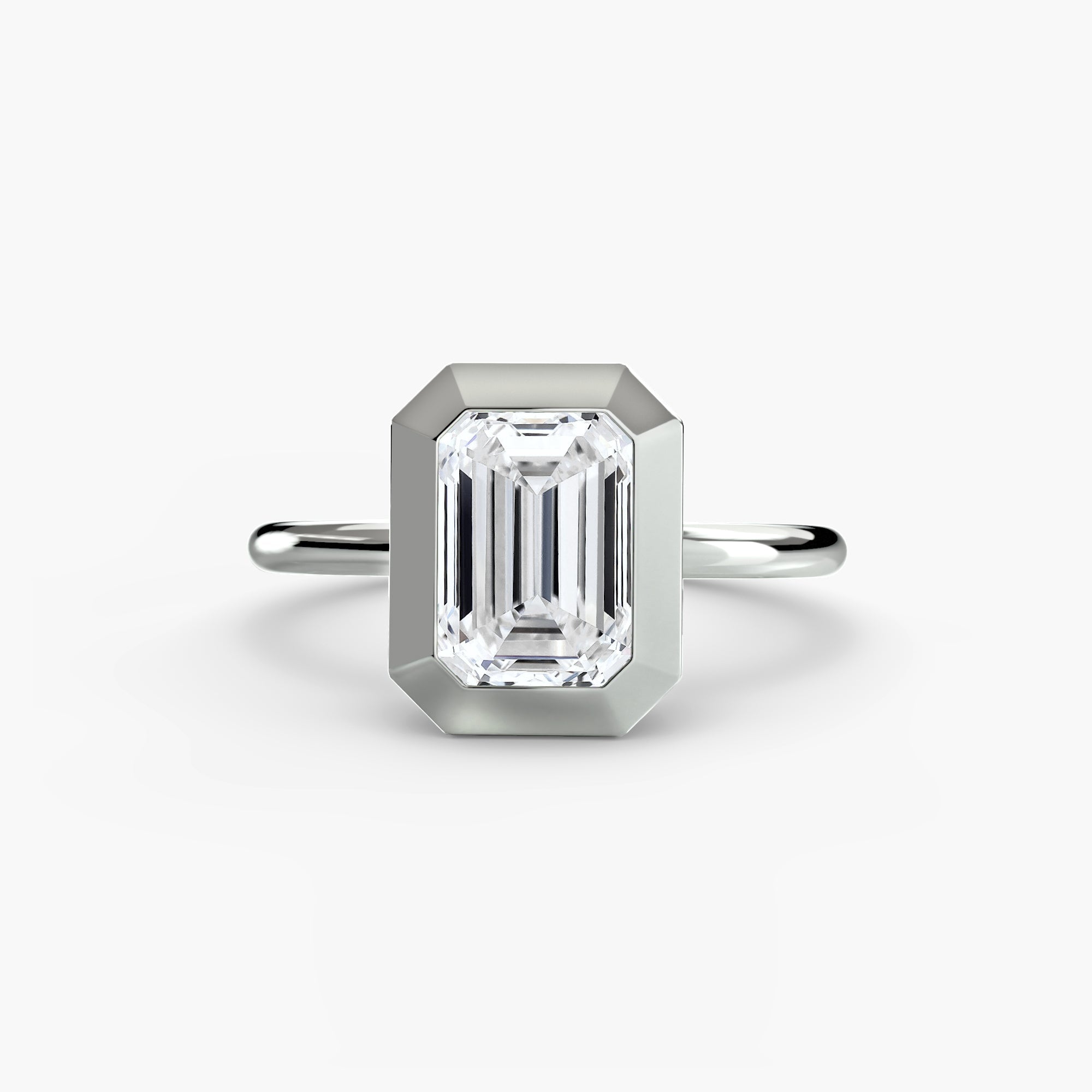The Bezel Set Solitaire EclectiCarat
