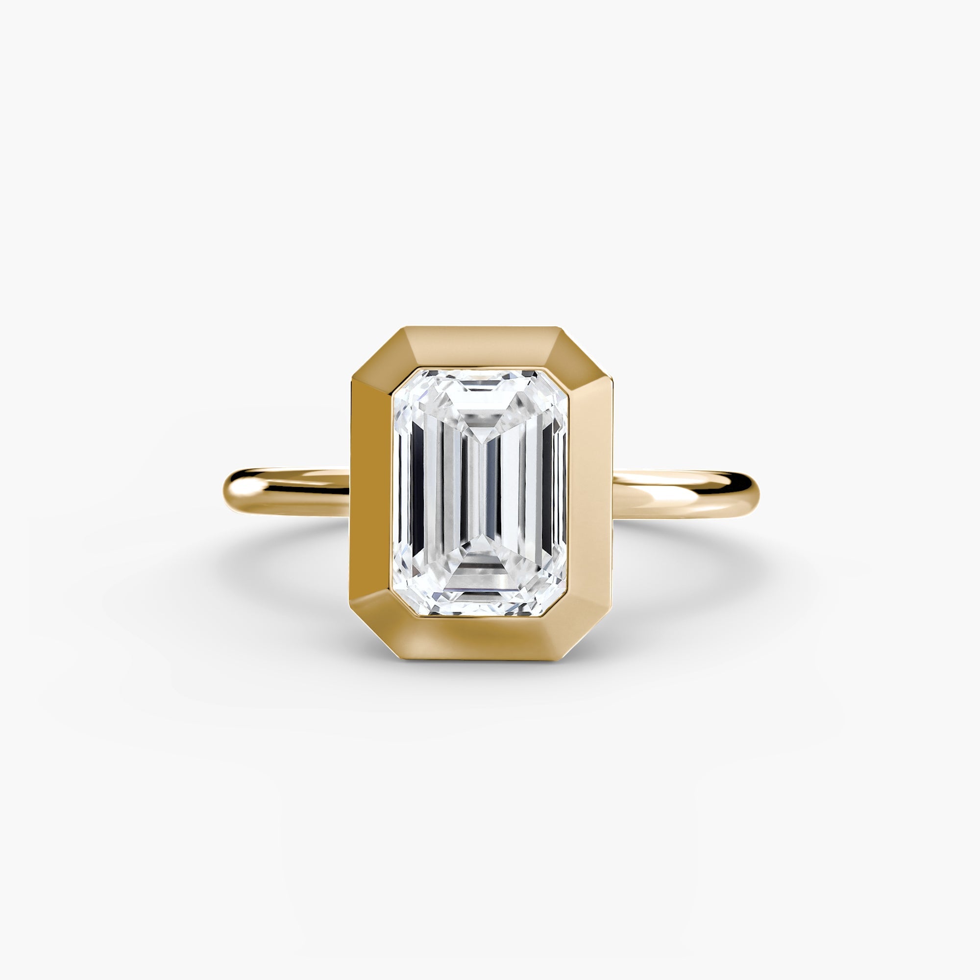 The Bezel Set Solitaire EclectiCarat