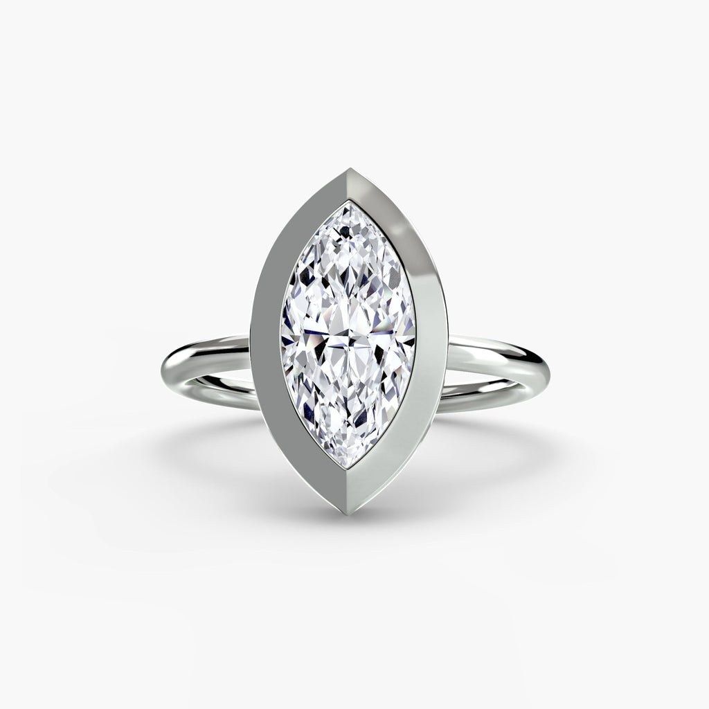 The Bezel Set Solitaire EclectiCarat