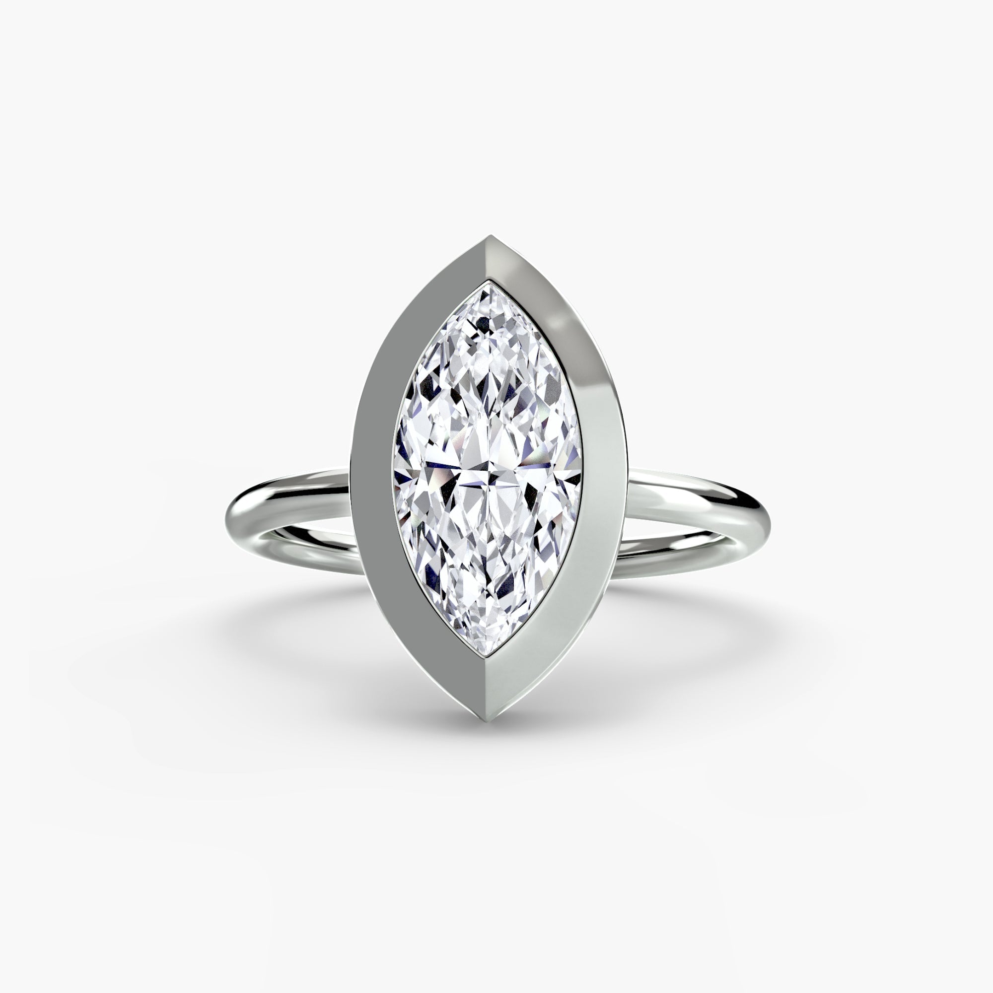 The Bezel Set Solitaire EclectiCarat
