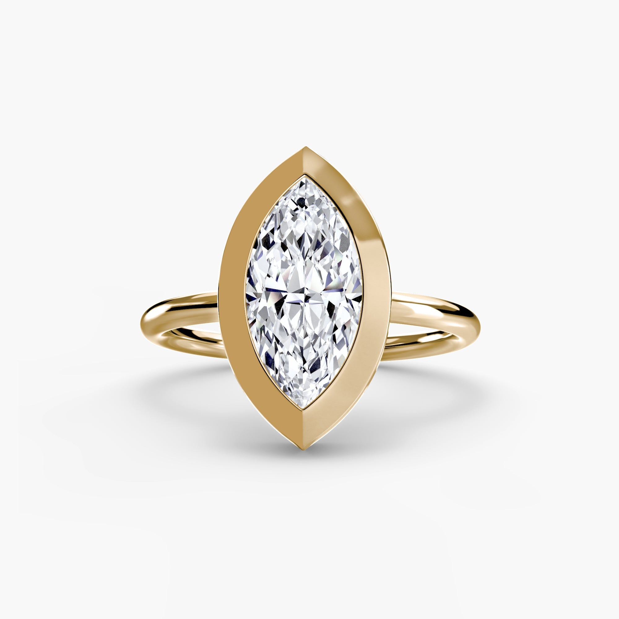 The Bezel Set Solitaire EclectiCarat