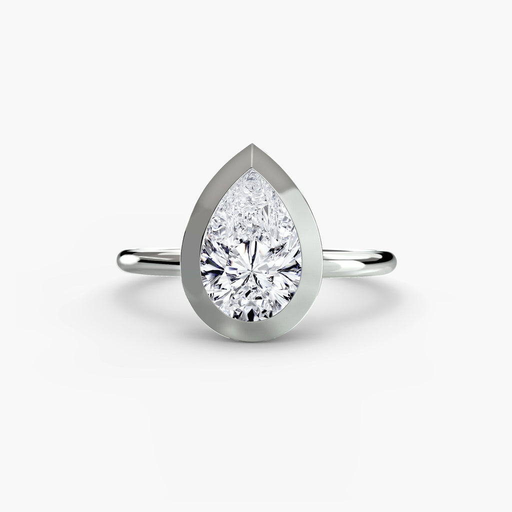 The Bezel Set Solitaire EclectiCarat