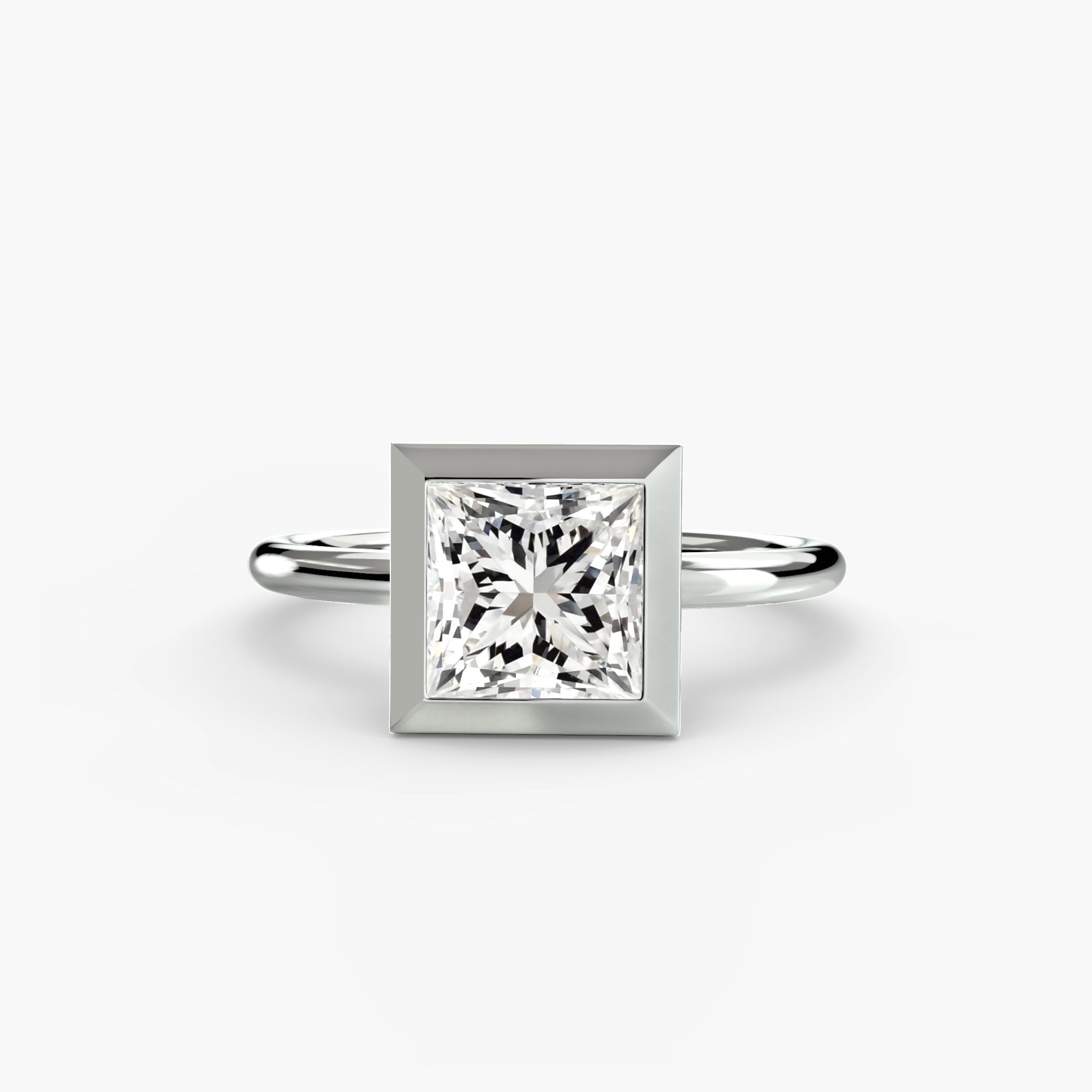 The Bezel Set Solitaire EclectiCarat