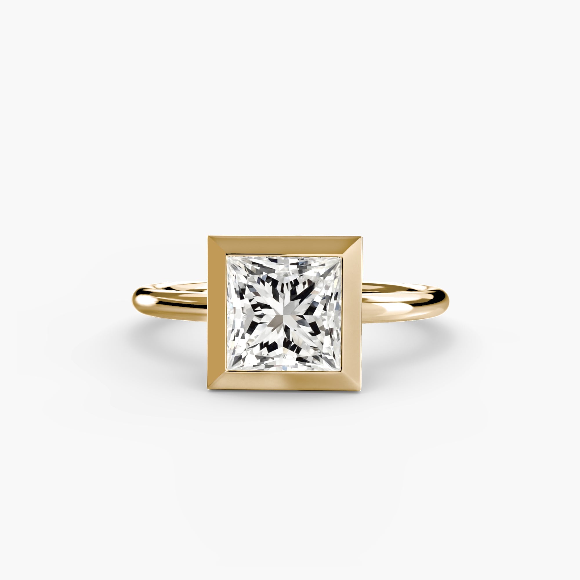 The Bezel Set Solitaire EclectiCarat