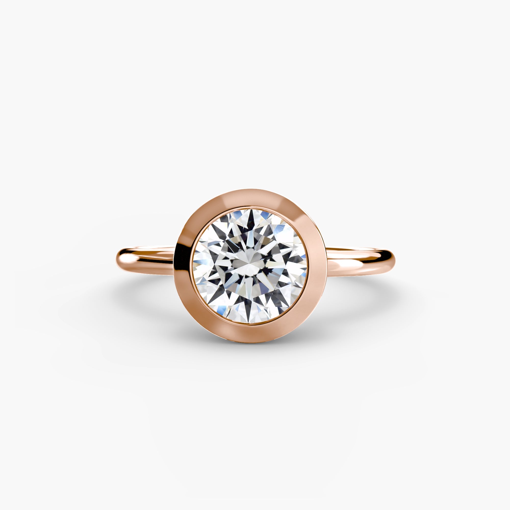 The Bezel Set Solitaire EclectiCarat