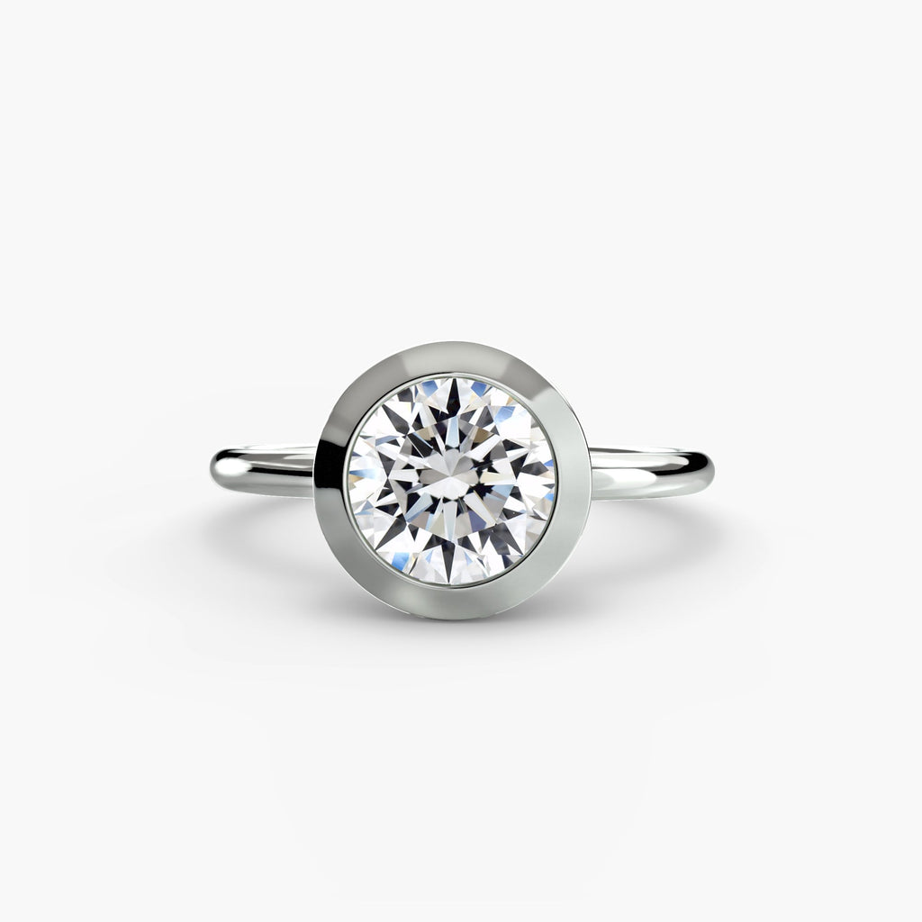 The Bezel Set Solitaire EclectiCarat