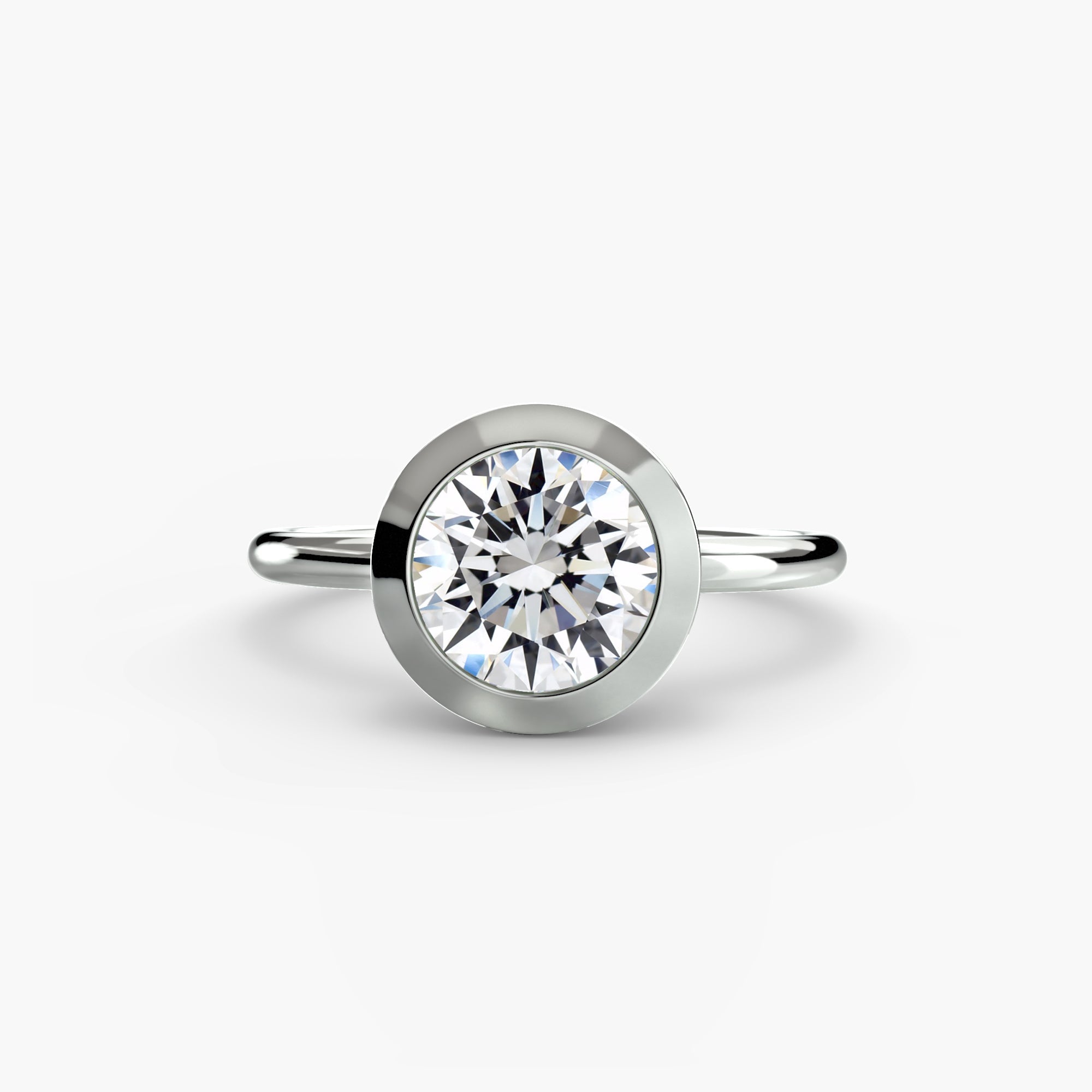 The Bezel Set Solitaire EclectiCarat