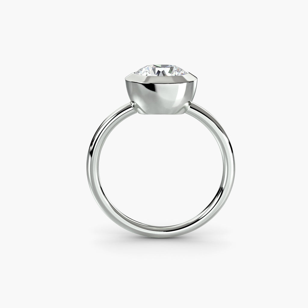 The Bezel Set Solitaire EclectiCarat