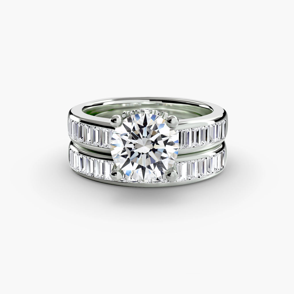 Baguette Channel Solitaire EclectiCarat
