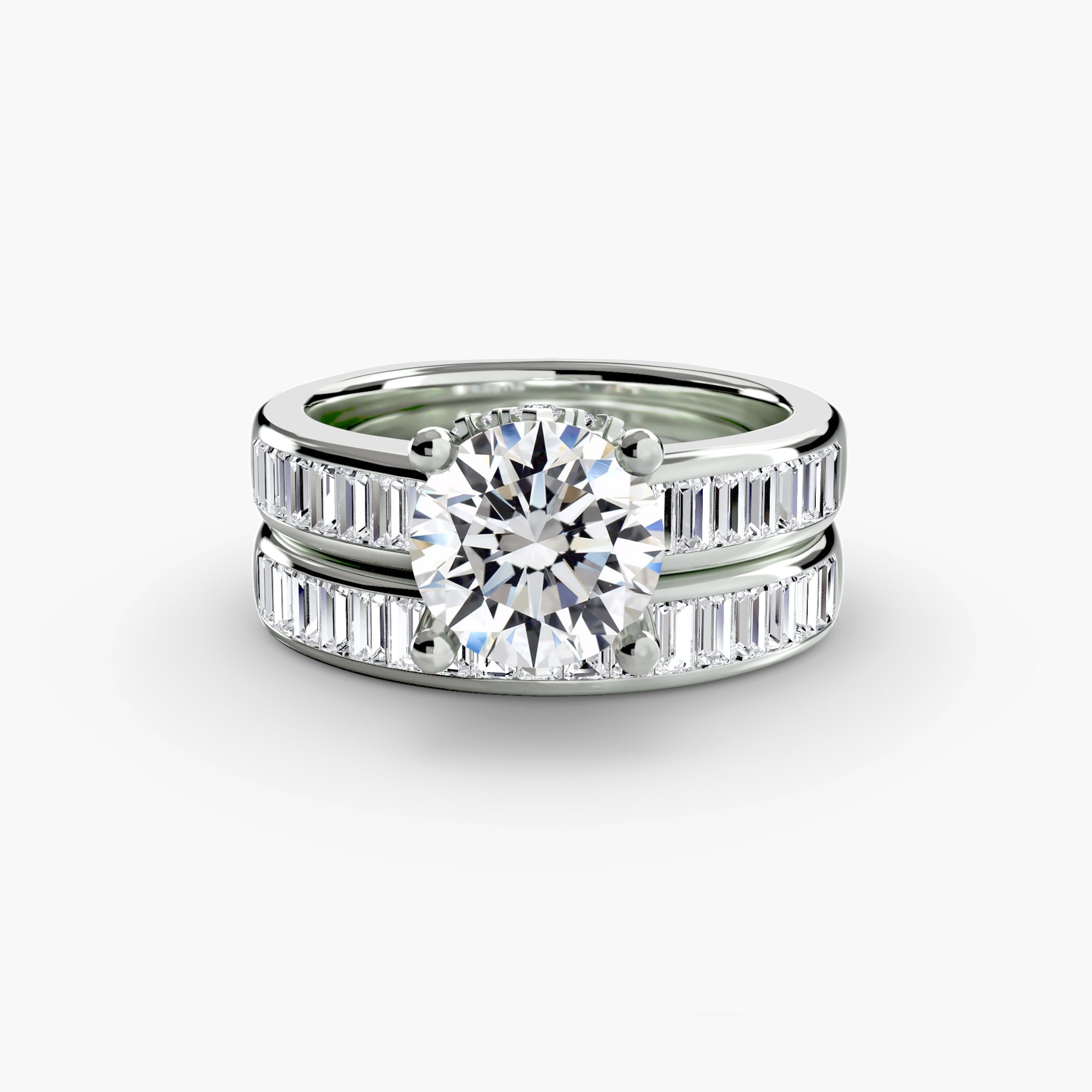 Baguette Channel Solitaire EclectiCarat