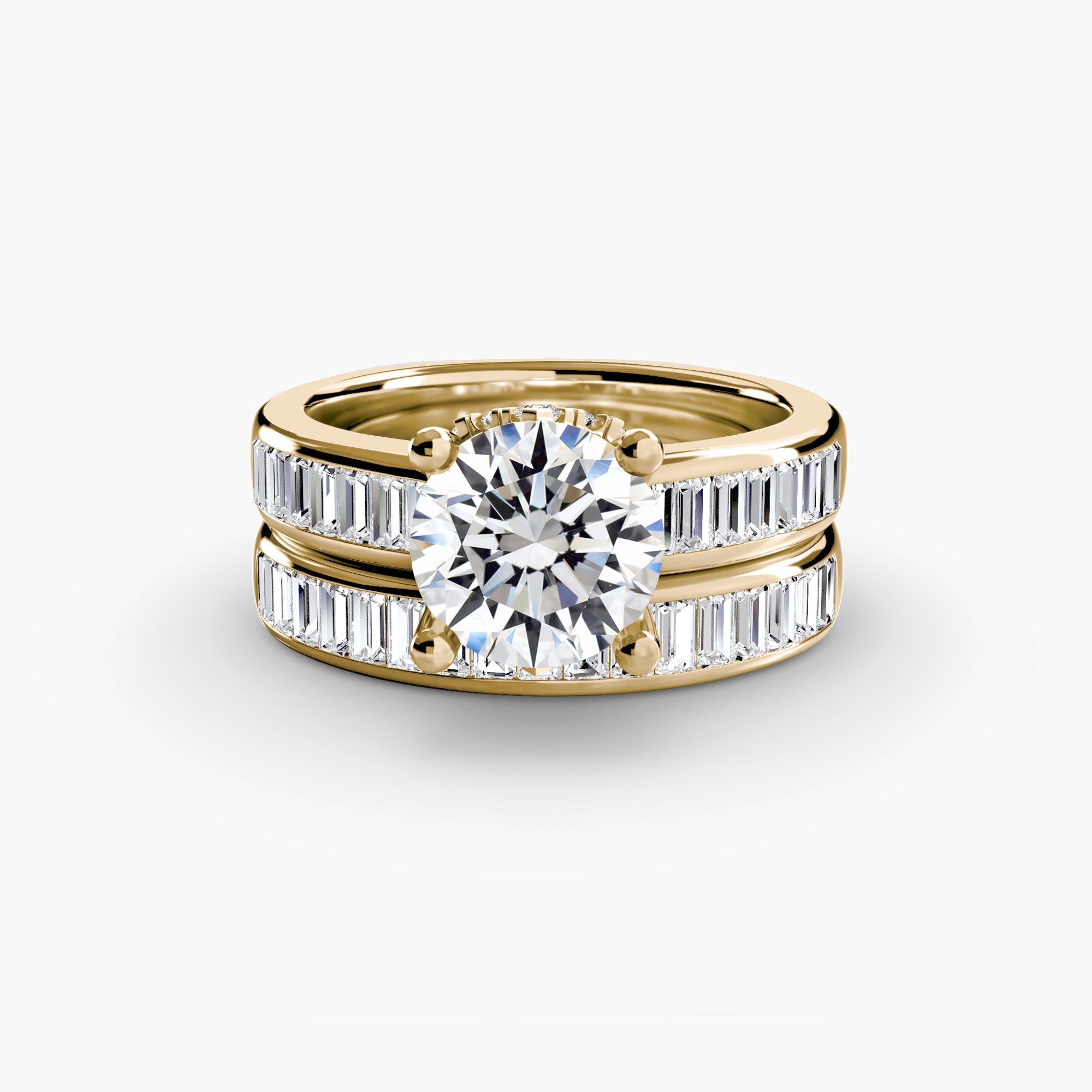 Baguette Channel Solitaire EclectiCarat