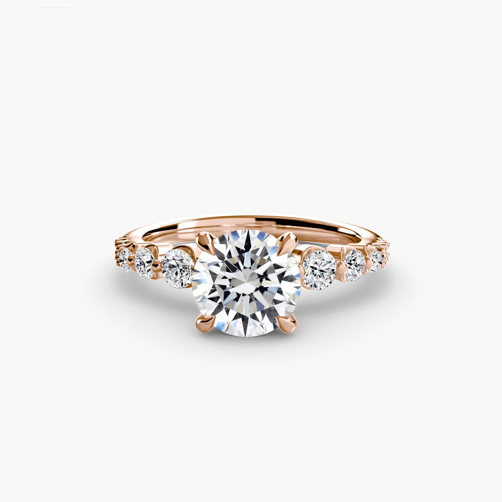 The Cascade Diamond Ring EclectiCarat