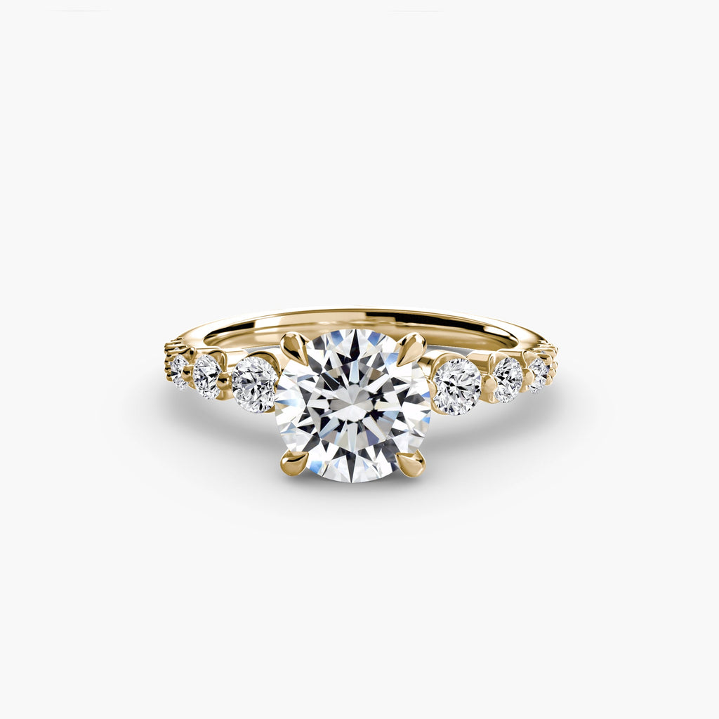 The Cascade Diamond Ring EclectiCarat