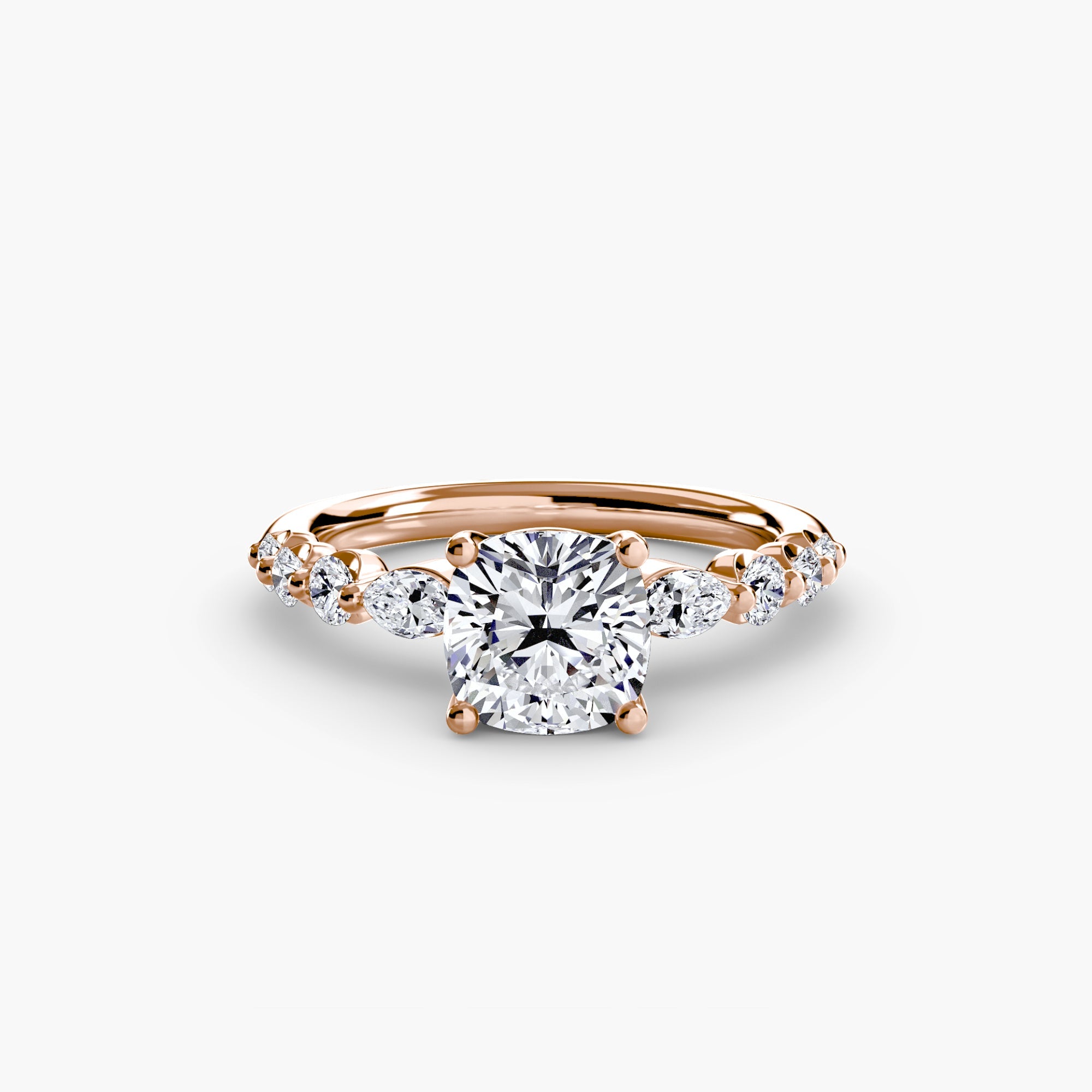 The Tiered Accent Ring EclectiCarat