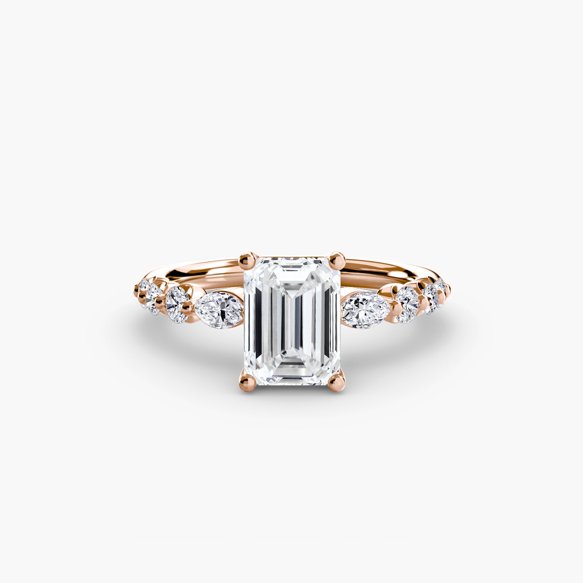 The Tiered Accent Ring EclectiCarat