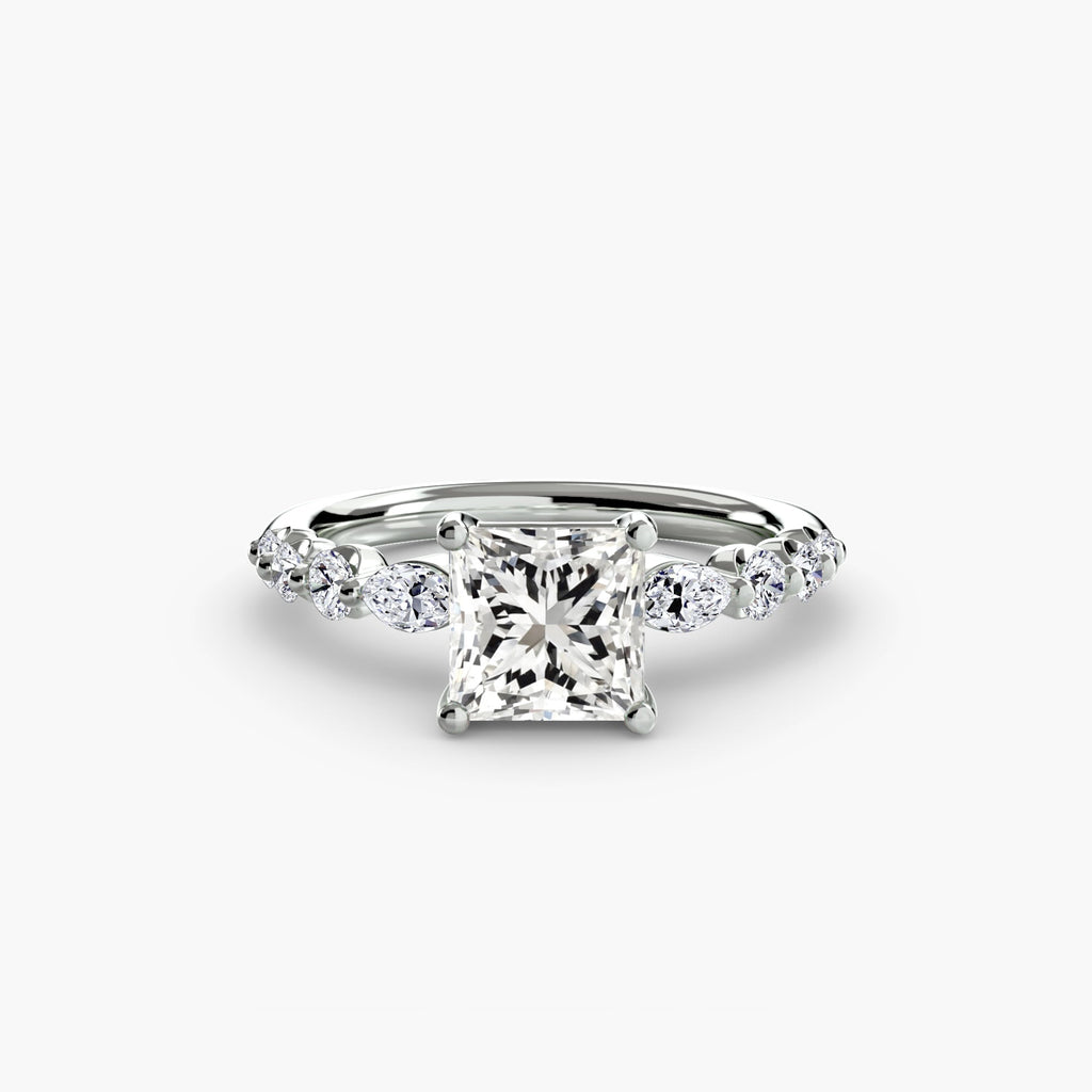 The Tiered Accent Ring EclectiCarat