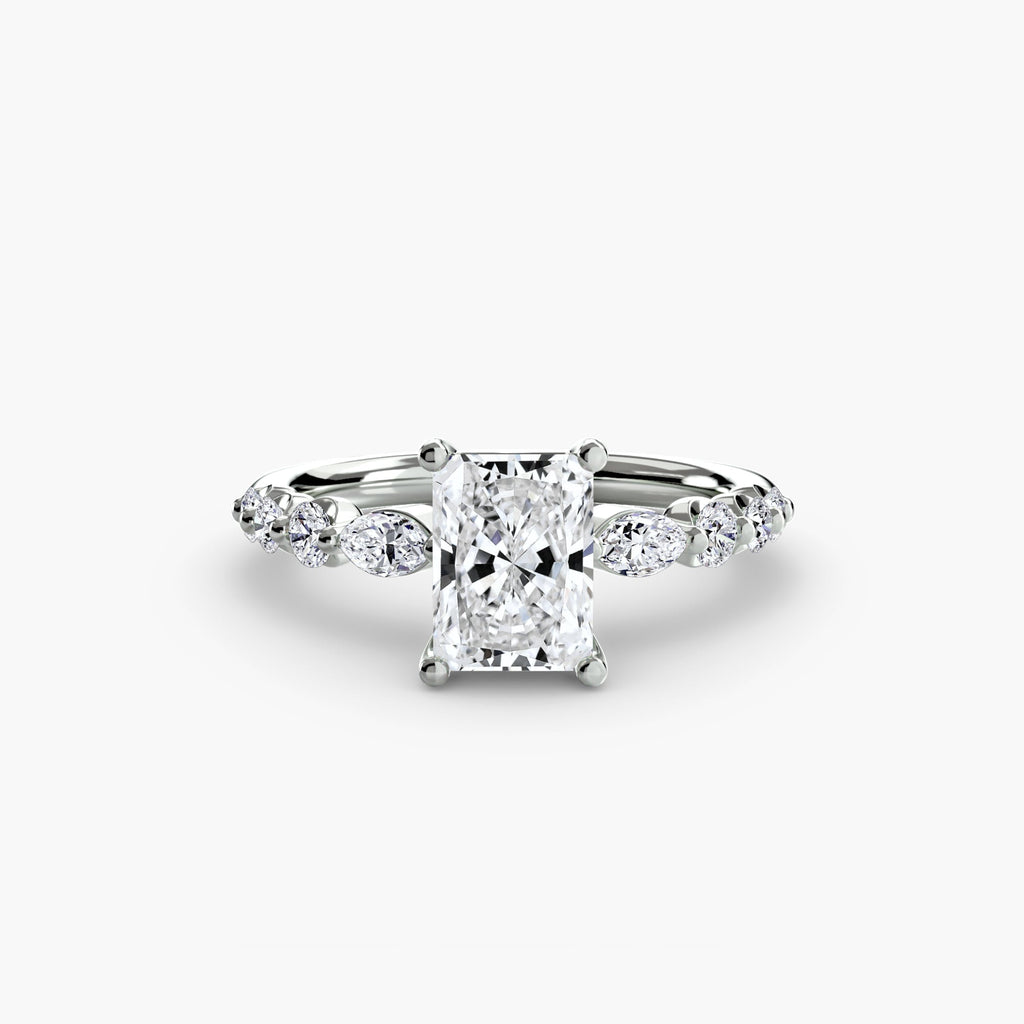 The Tiered Accent Ring EclectiCarat