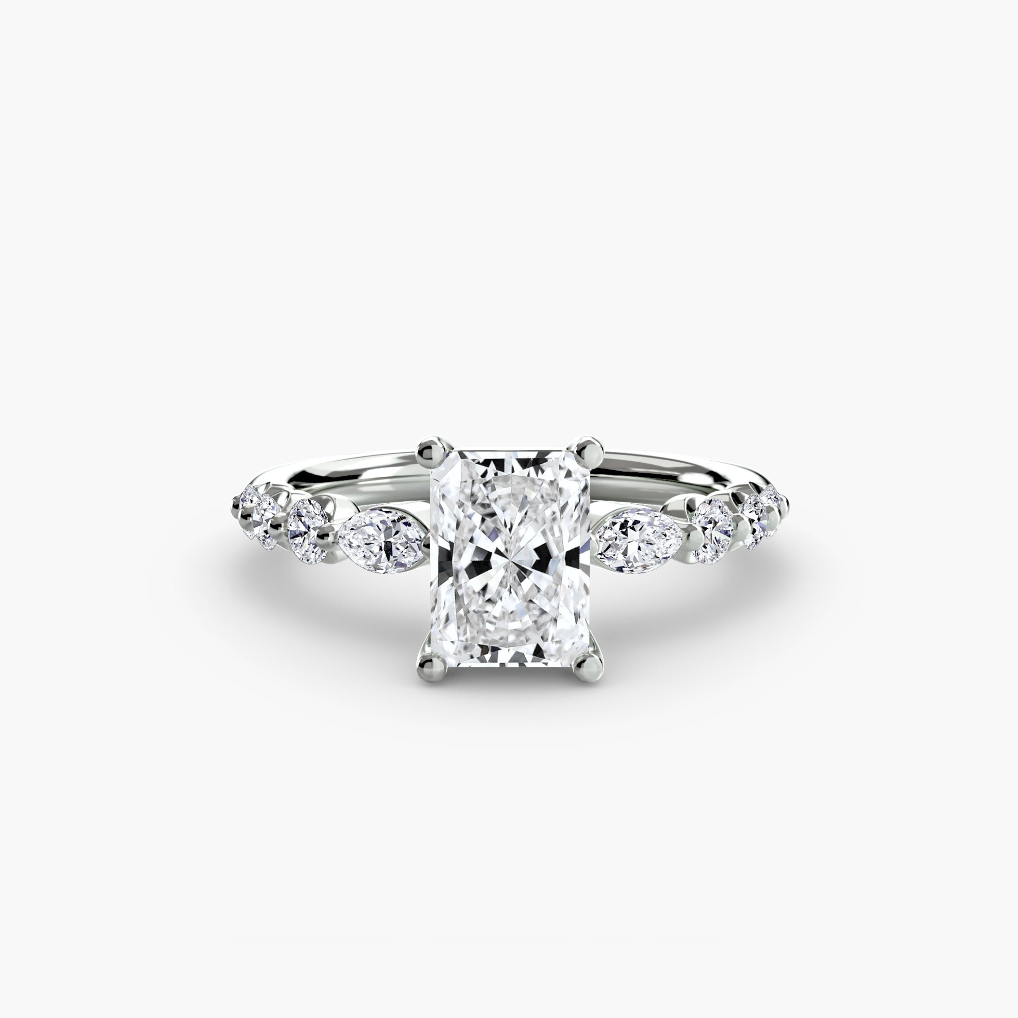 The Tiered Accent Ring EclectiCarat