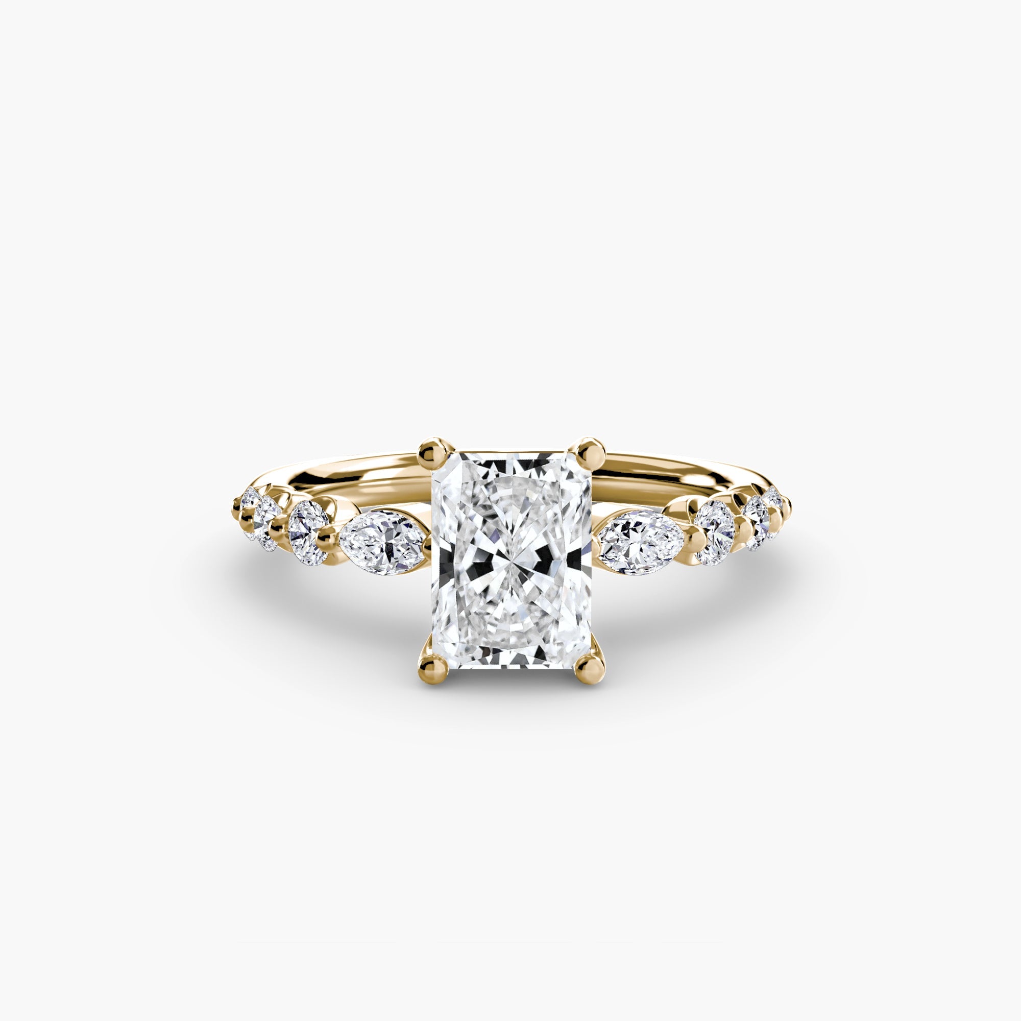 The Tiered Accent Ring EclectiCarat