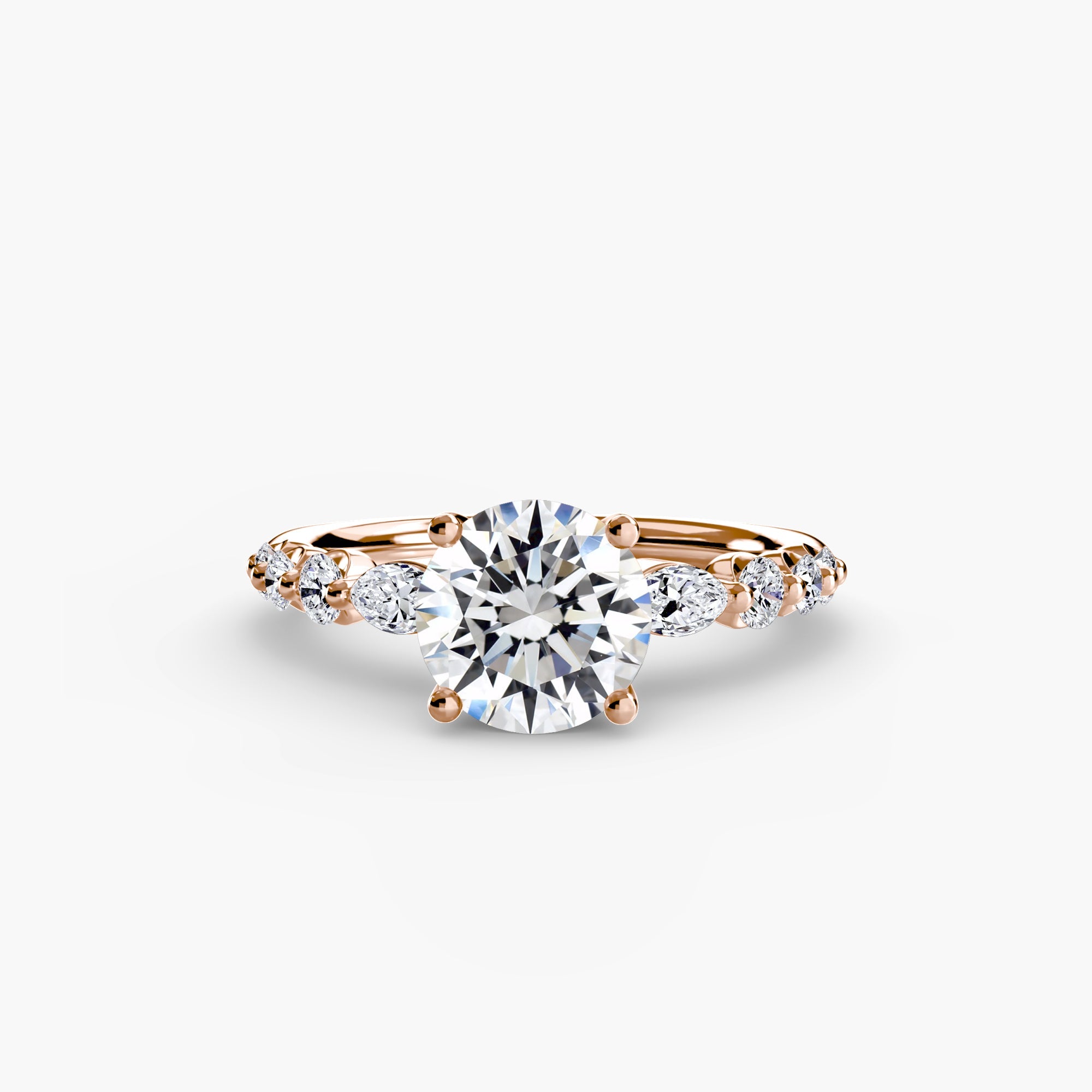 The Tiered Accent Ring EclectiCarat