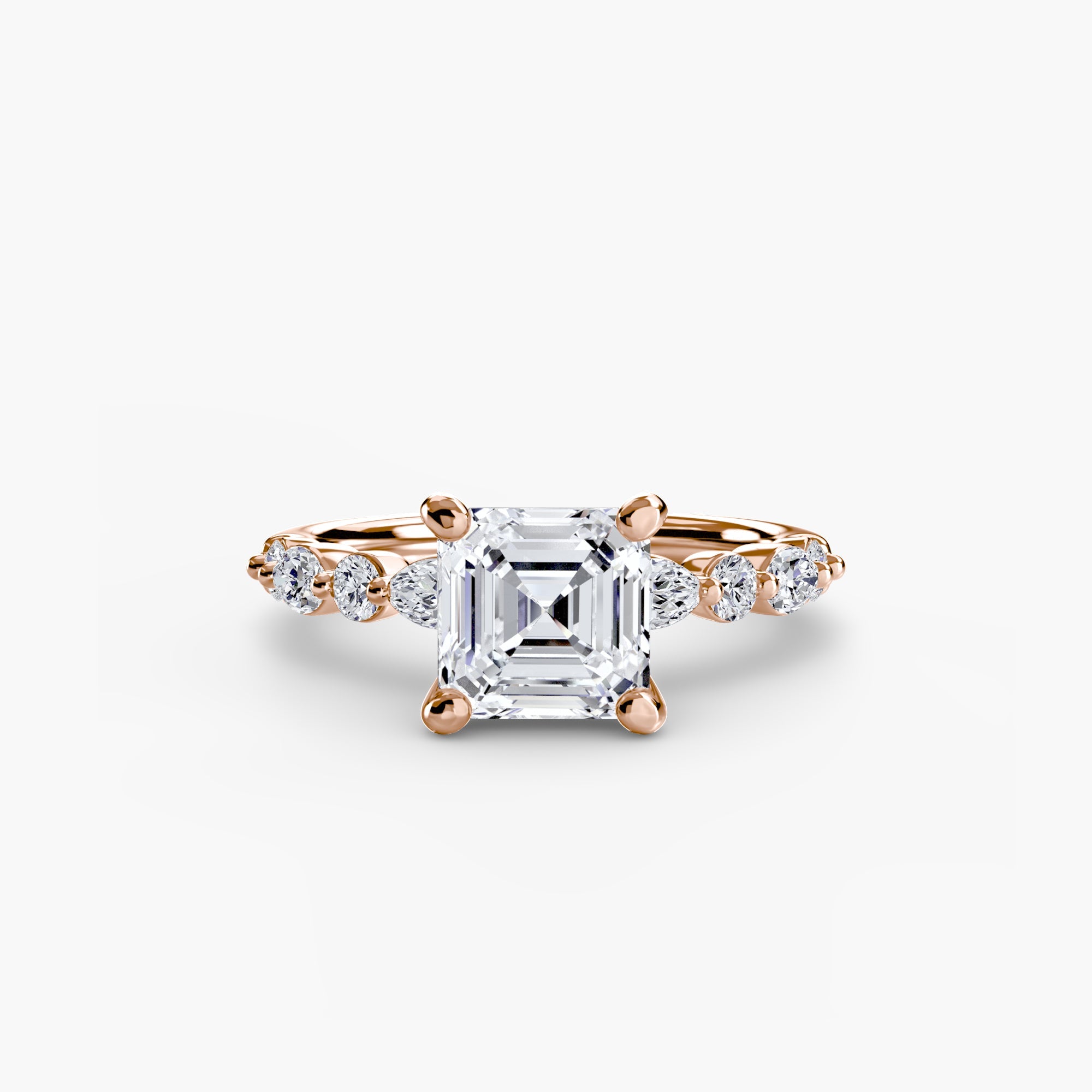 Solitaire with Eternity Pavé 2 EclectiCarat