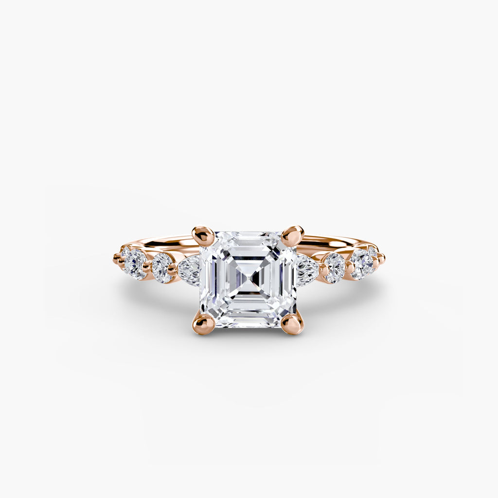 Solitaire with Eternity Pavé 2 EclectiCarat