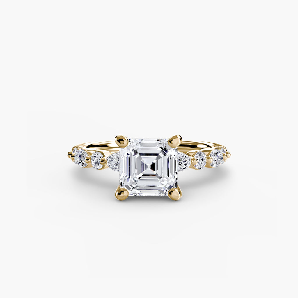 Solitaire with Eternity Pavé 2 EclectiCarat