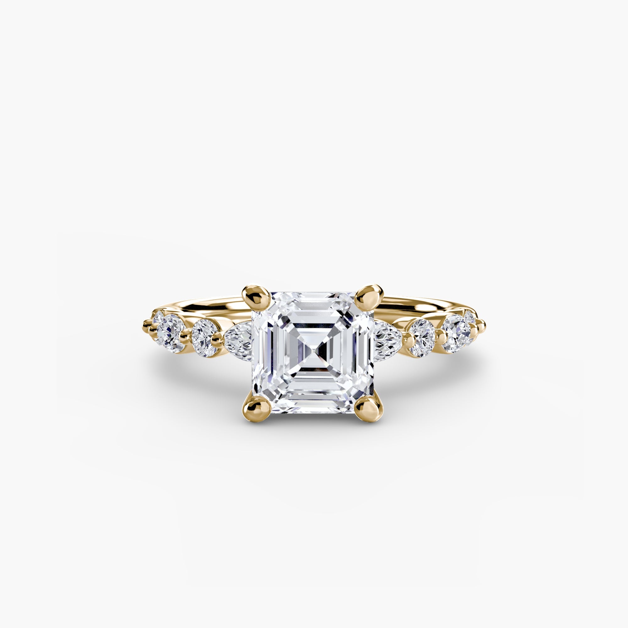 Solitaire with Eternity Pavé 2 EclectiCarat